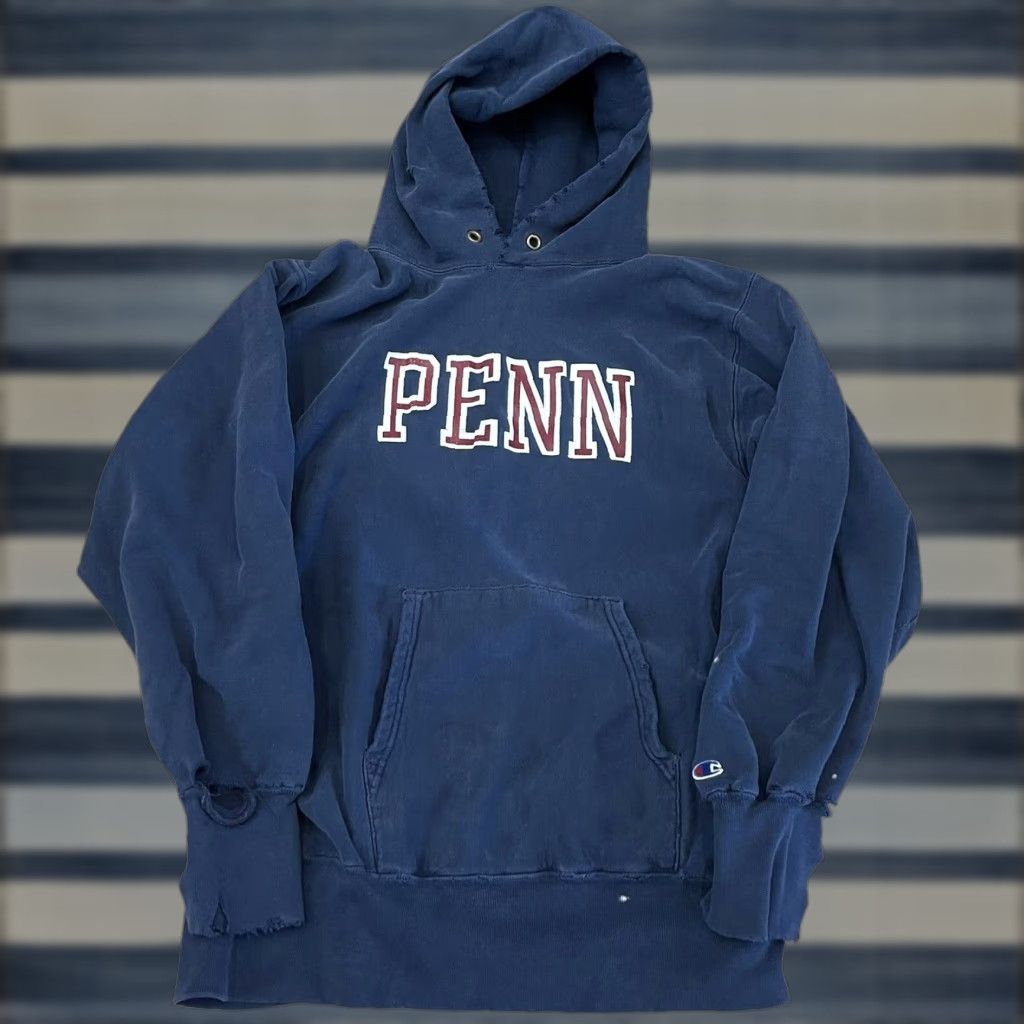 90s Champion reverse weave navy Champion Reverse Weave NAVYロゴ L