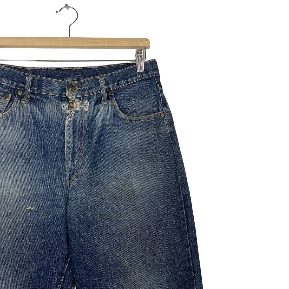 GOSTAR DE FUGA Blue Denim Jeans Machope Distressed Jeans Size US 30 / EU 46 - 5 Thumbnail