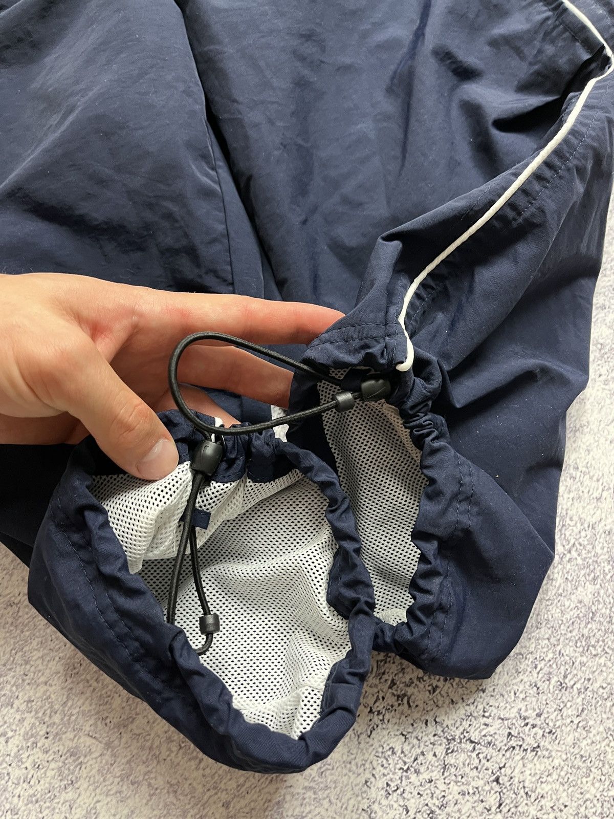 Nike × Vintage Nike Y2k Nylon Drill Track 2/3 Pants Breeches Size US 30 / EU 46 - 9 Thumbnail