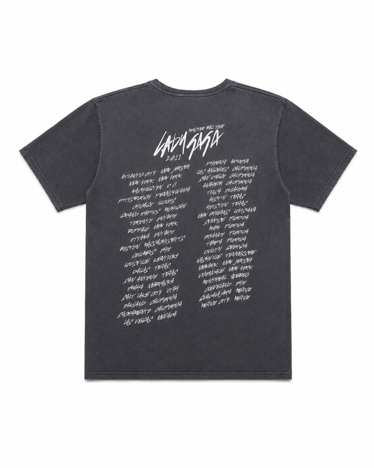 Band Tees Lady gaga tour - trashed distressed faded Size US S / EU 44-46 / 1 - 2 Thumbnail