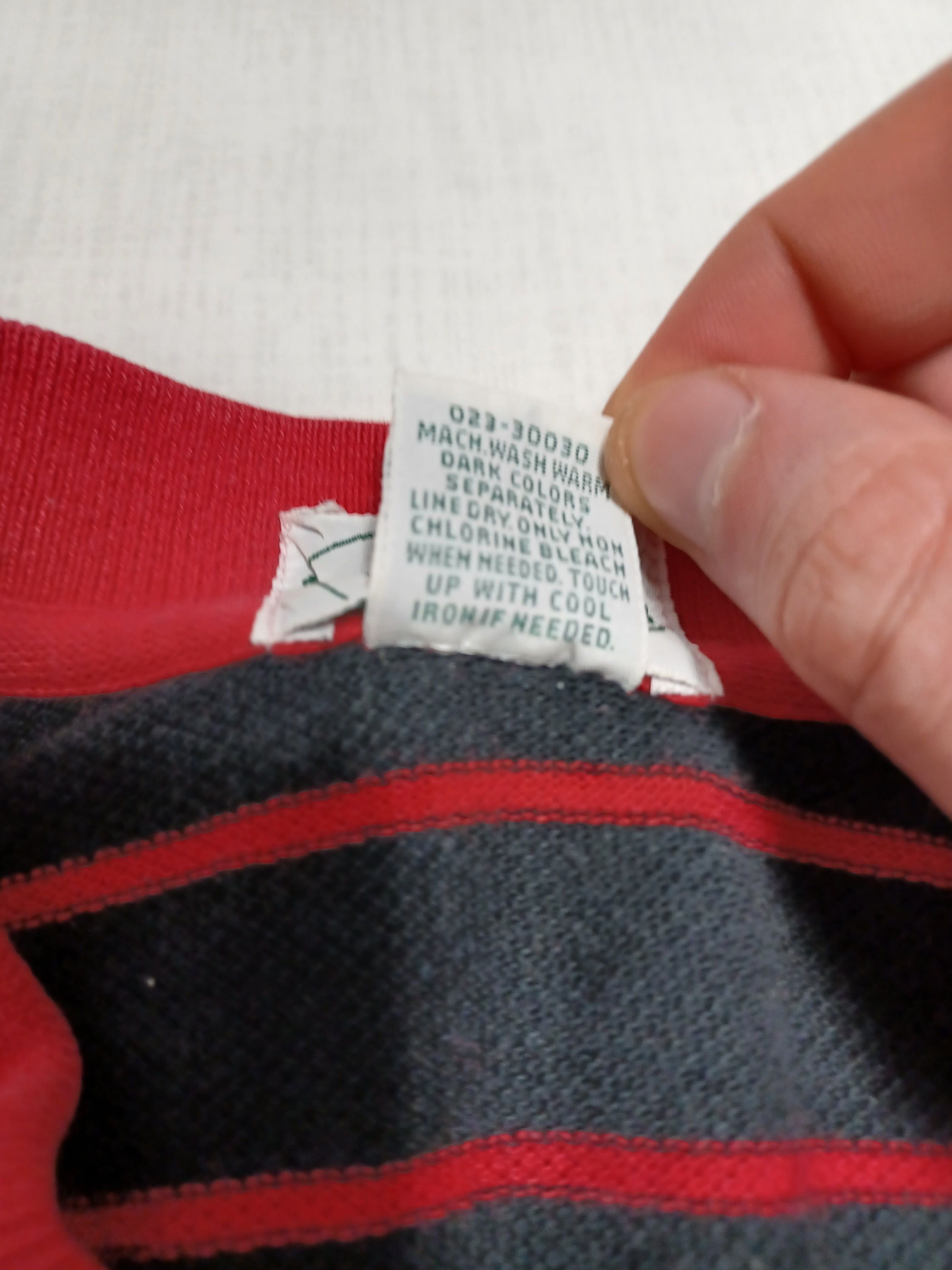 Lacoste IZOD LACOSTE MADE IN USA VINTAGE STRIPED POLO SHIRT Size US L / EU 52-54 / 3 - 5 Thumbnail