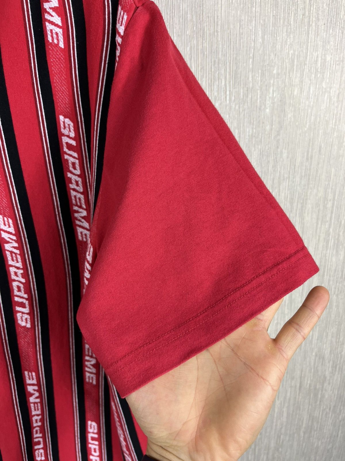Supreme Supreme jacquard logo baseball jersey knit shirt button up Size US M / EU 48-50 / 2 - 11 Thumbnail