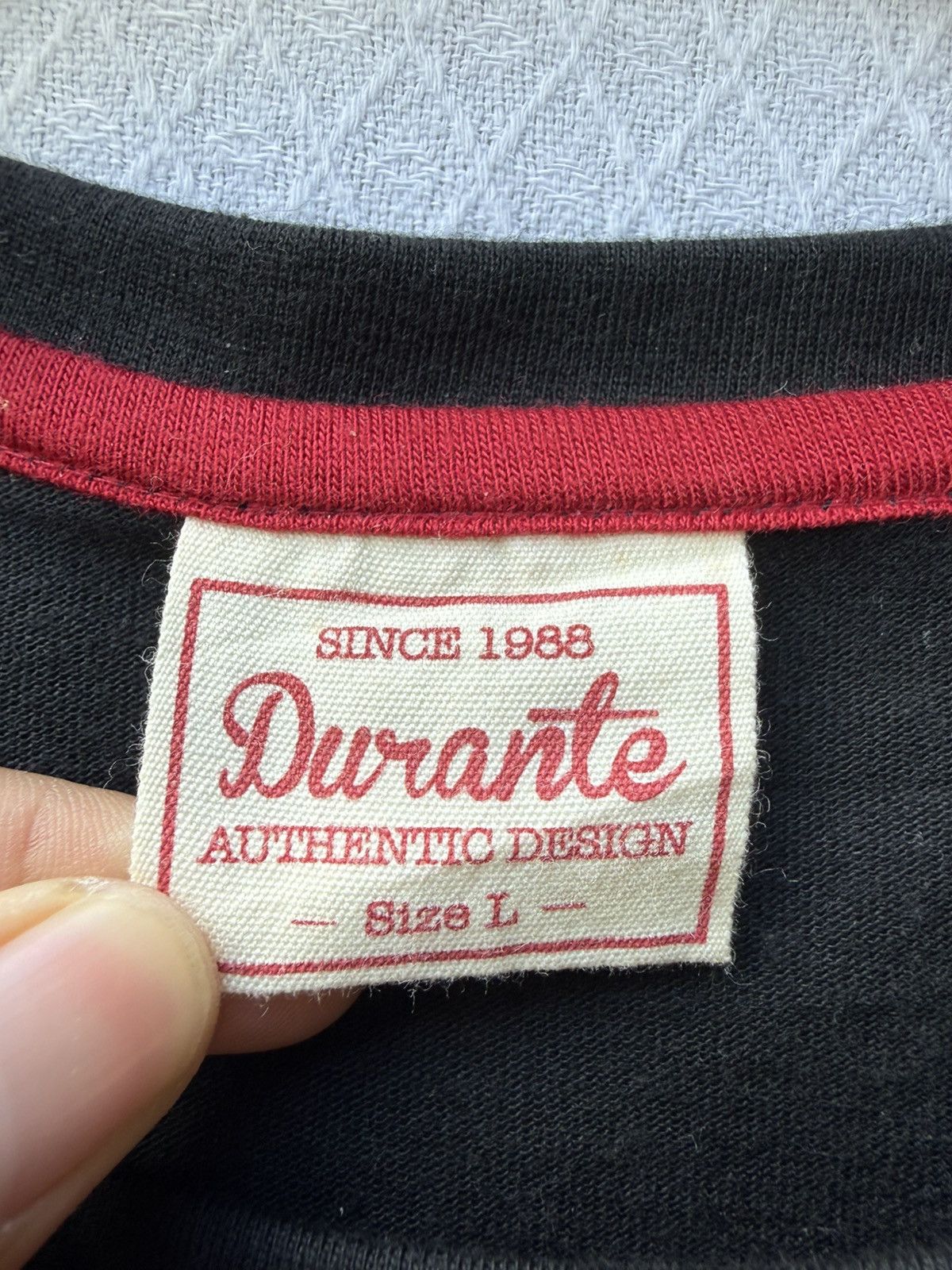 Durante british flags poem tee