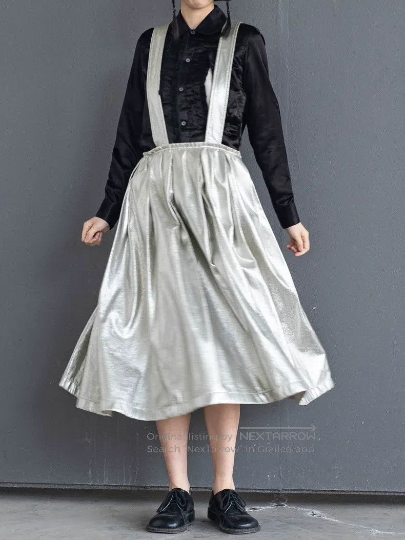 Comme des Garcons Comme Des Garcons Main Line Silver Futuristic Suspender Sk Size XS / US 0-2 / IT 36-38 - 2 Thumbnail