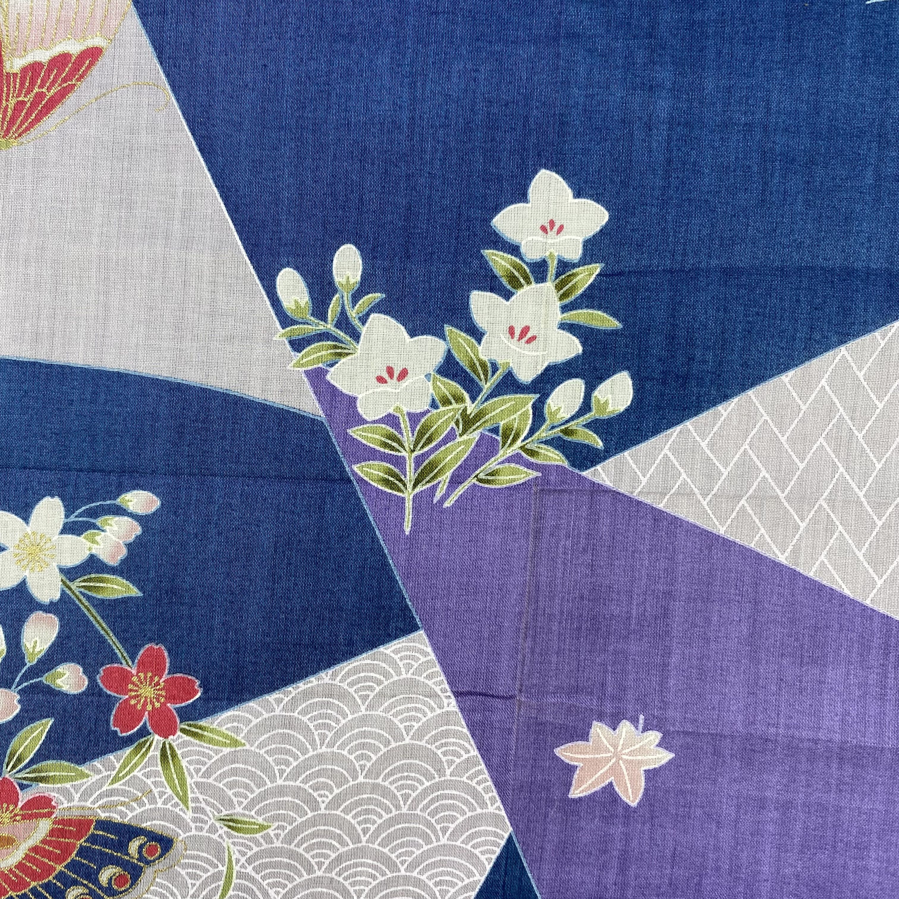 Hanae Mori Hanae Mori Handkerchief/Neckerchief/Bandana HC790 Size ONE SIZE - 4 Thumbnail