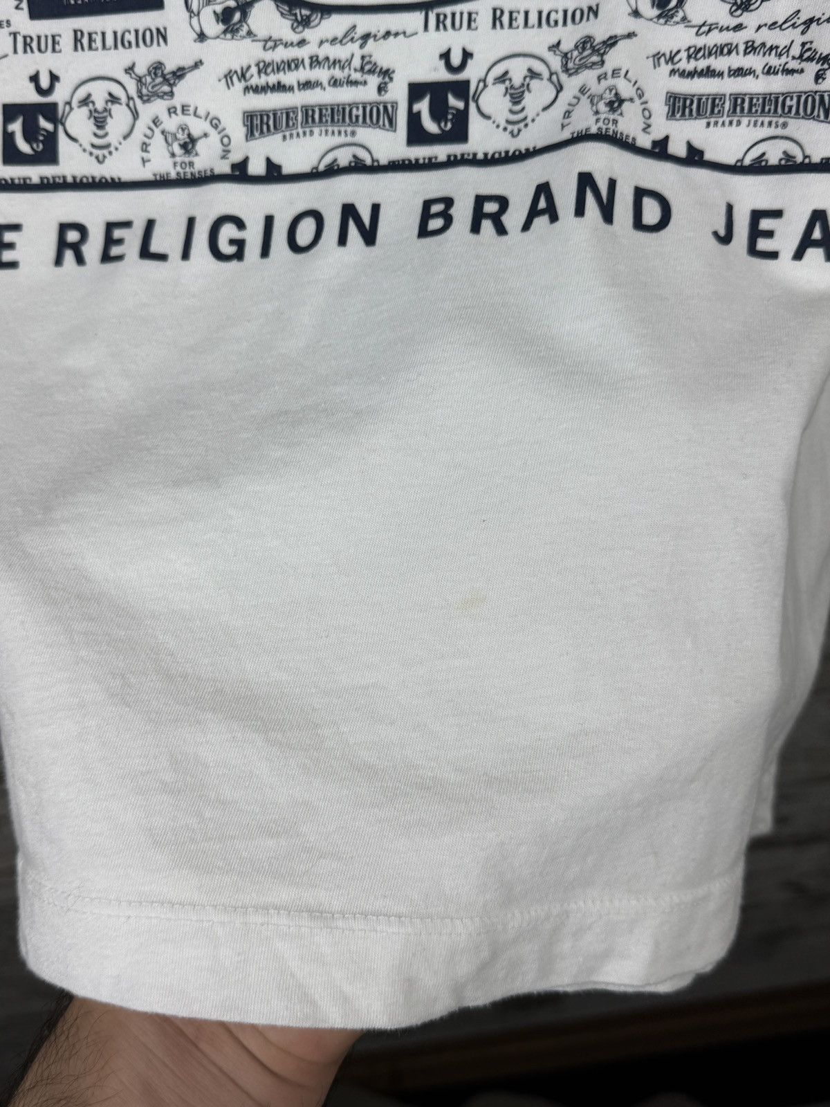 Japanese Brand × True Religion Mens Vintage True Religion T-shirt Japanese style tee y2k Size US L / EU 52-54 / 3 - 8 Thumbnail