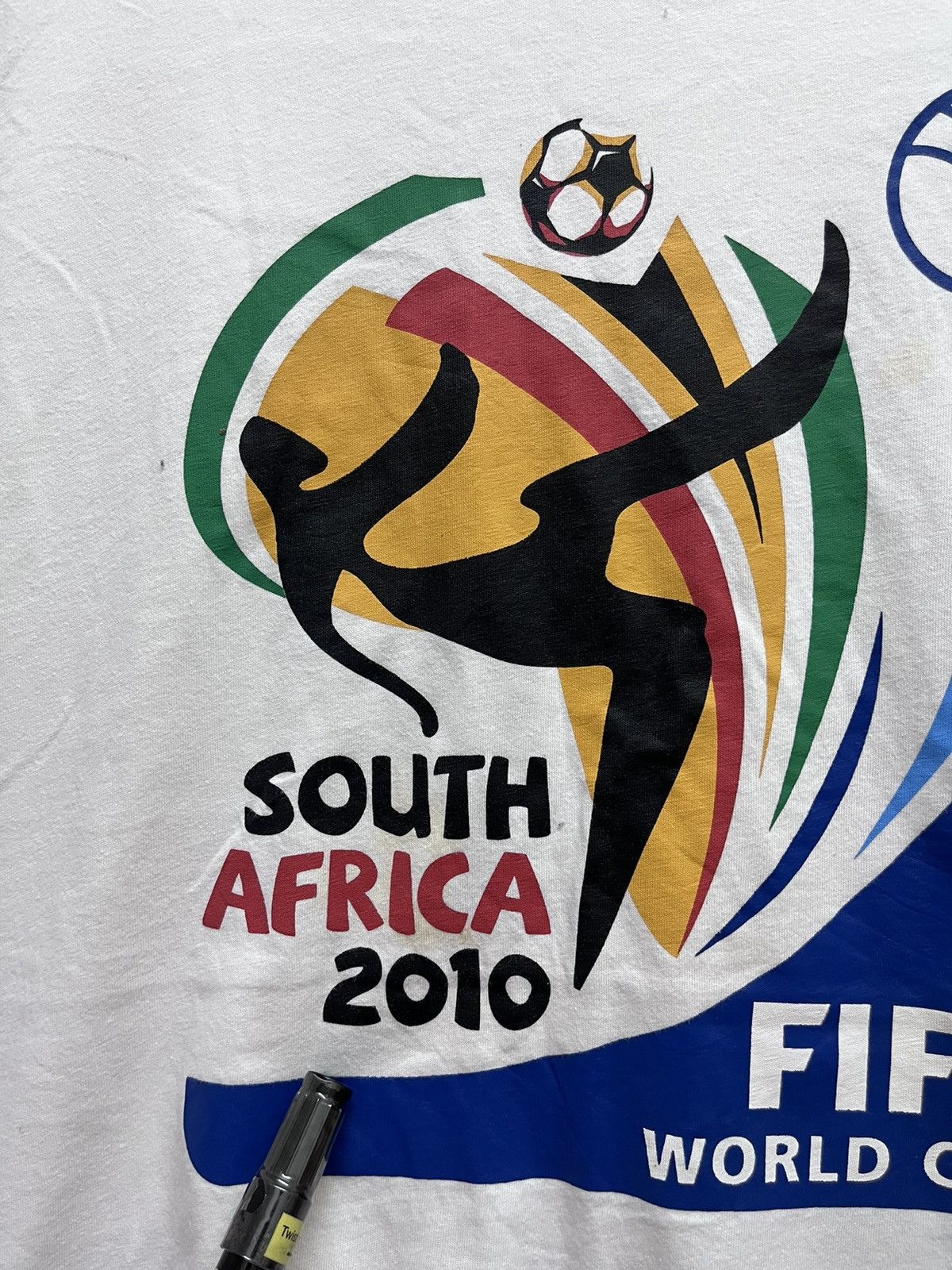 Vintage South africa 2010 Fifa World Cup T-Shirt Size US XL / EU 56 / 4 - 3 Thumbnail