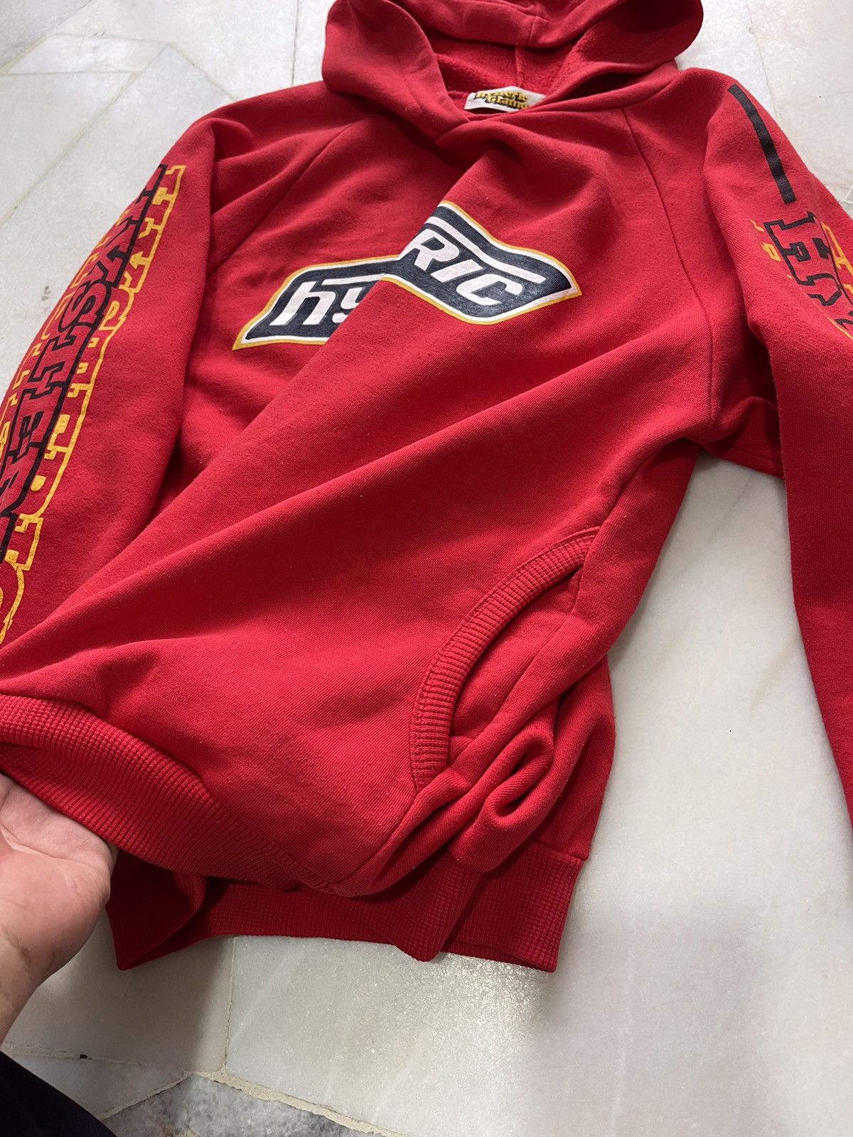 Hysteric Glamour 90s Hysteric Glamour Sneakers Logo Hoodie Size US M / EU 48-50 / 2 - 14 Thumbnail