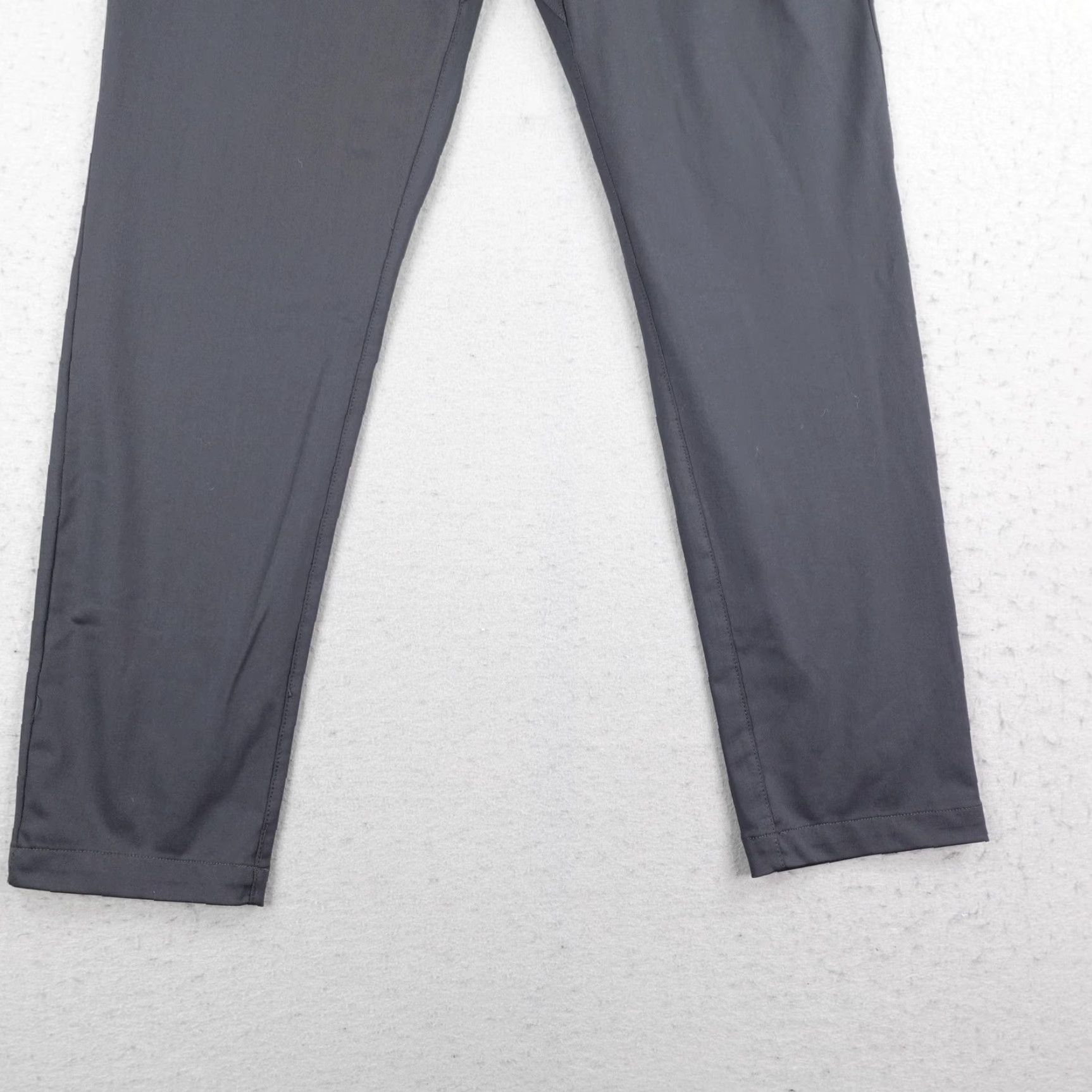 YoungLA YoungLA Pants Mens 34L Gray Office Tech Performance Straight Chino Slacks Size US 34 / EU 50 - 3 Thumbnail