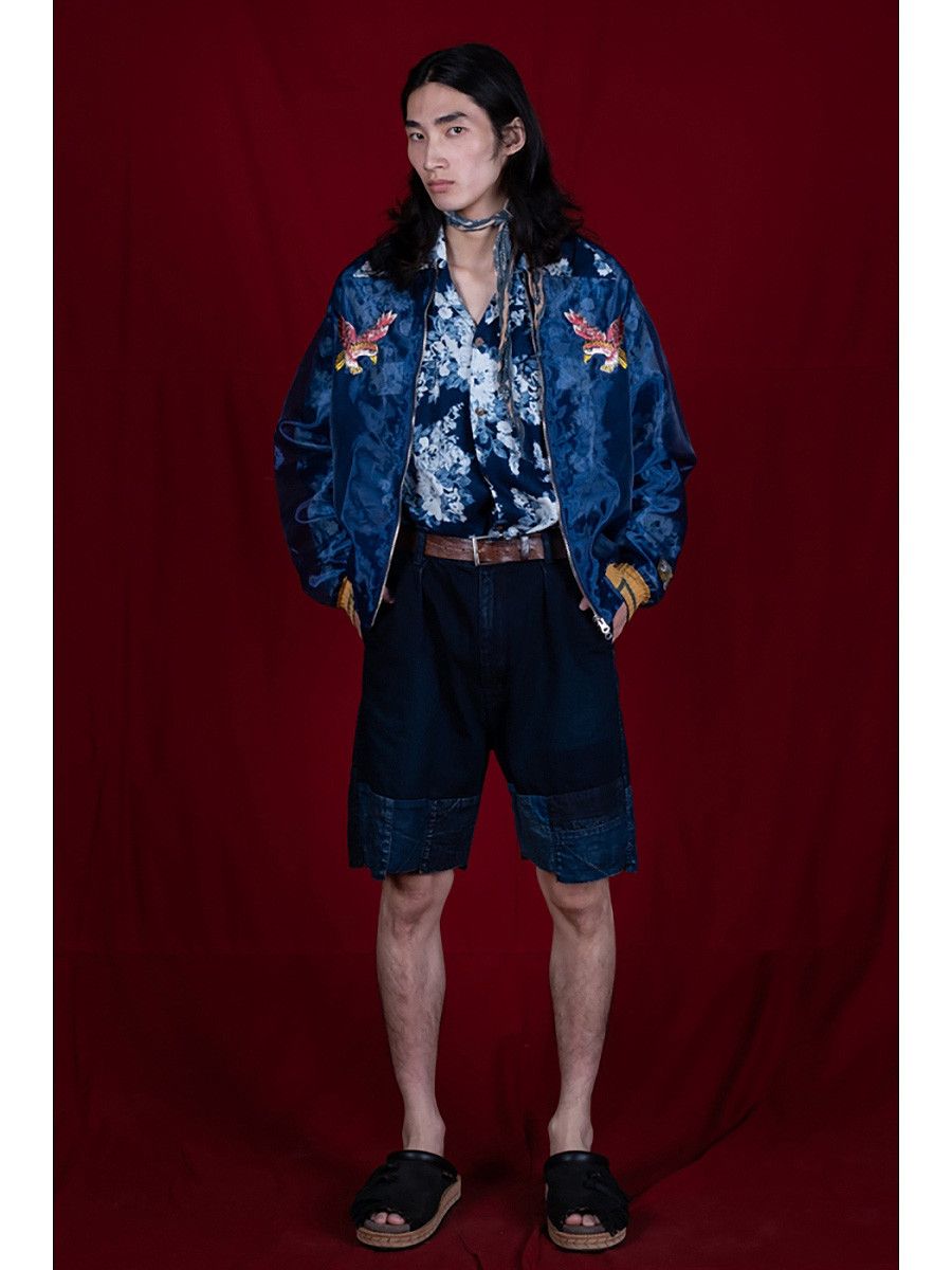 Kapital KAPITAL 10oz indigo denim shorts pants Hutte remake new Size US 30 / EU 46 - 9 Thumbnail