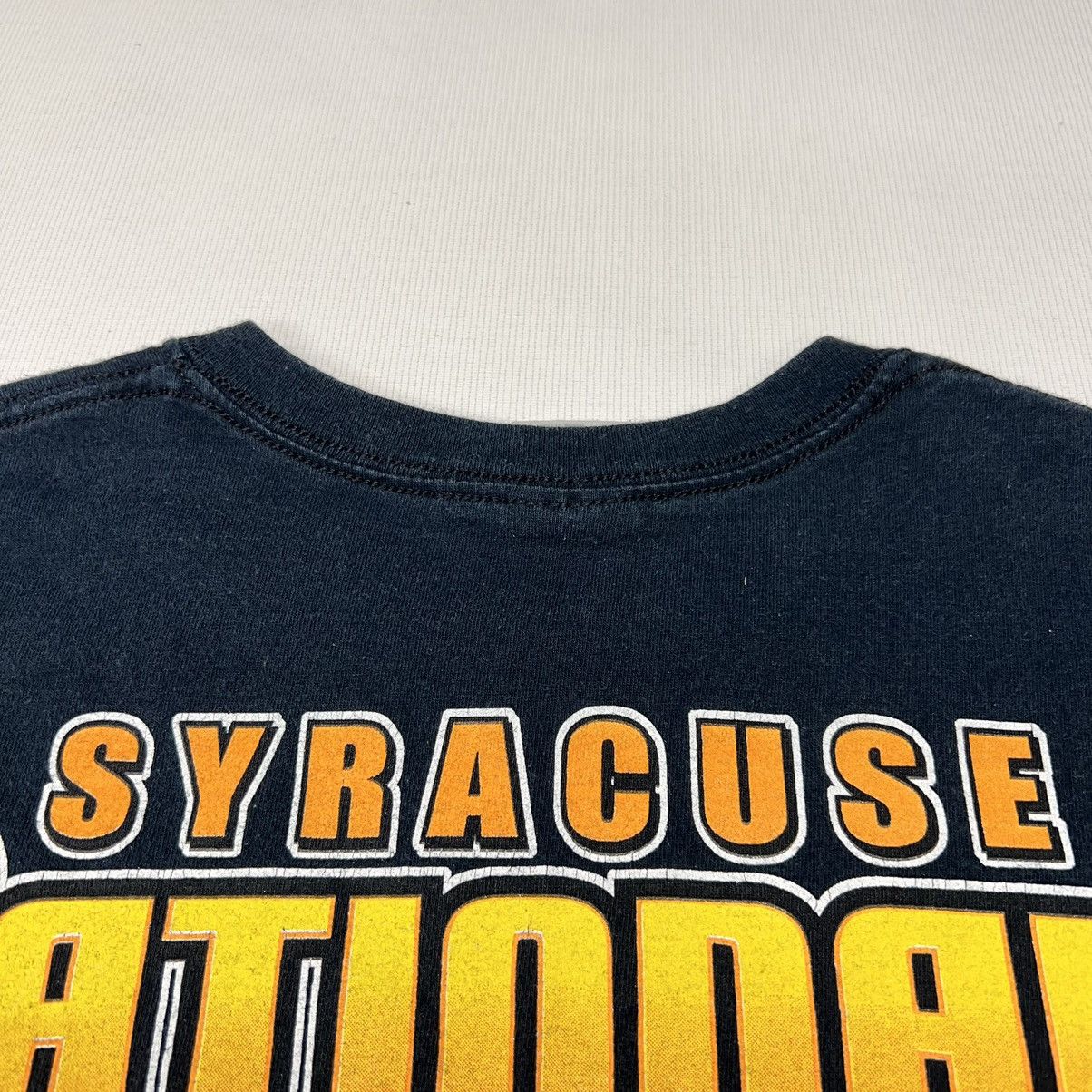 Gildan × Vintage VTG Car Tee Shirt Black Hot Rod Classic Syracuse Graphic Size US XL / EU 56 / 4 - 14 Thumbnail