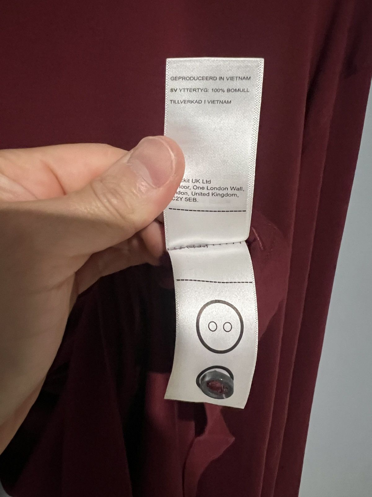 UNTUCKit UNTUCKit Mens 3XL Damaschino Long Sleeve Polo Shirt Reg Fit Size US XXL / EU 58 / 5 - 8 Thumbnail
