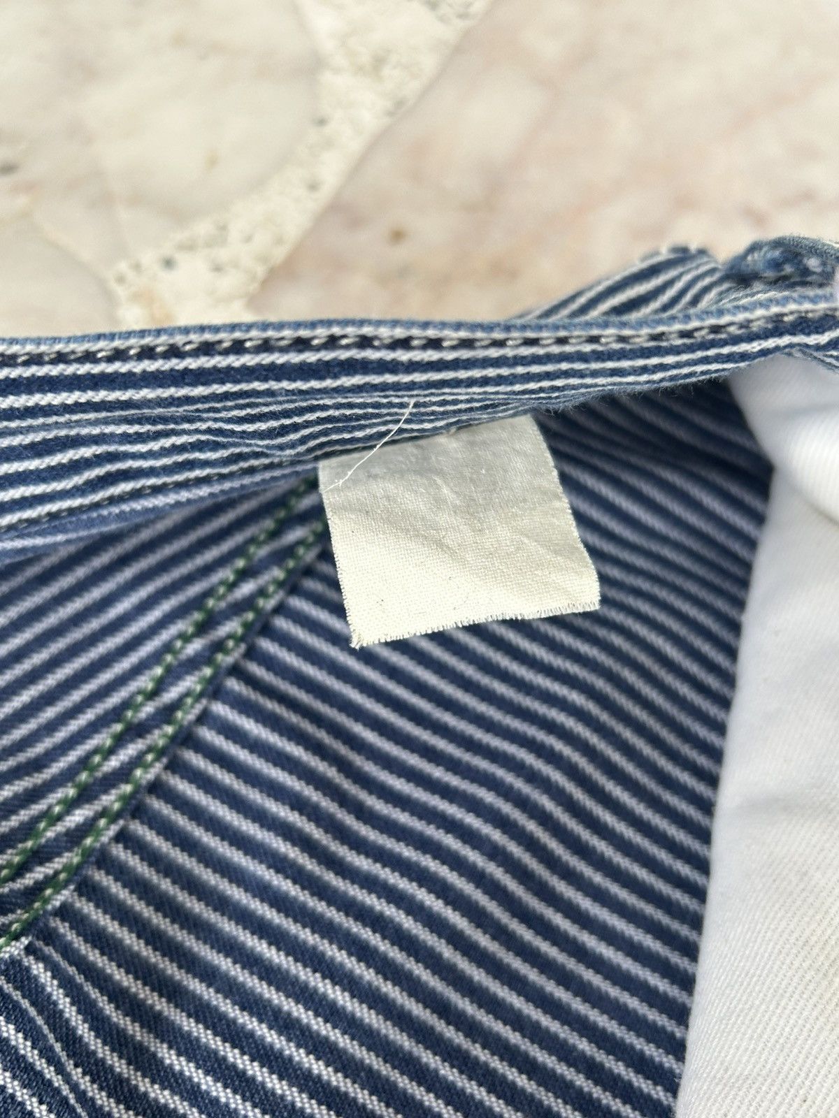 Sugar Cane Sugarcane Vintage Union Made Stripe Denim Size US 34 / EU 50 - 15 Thumbnail