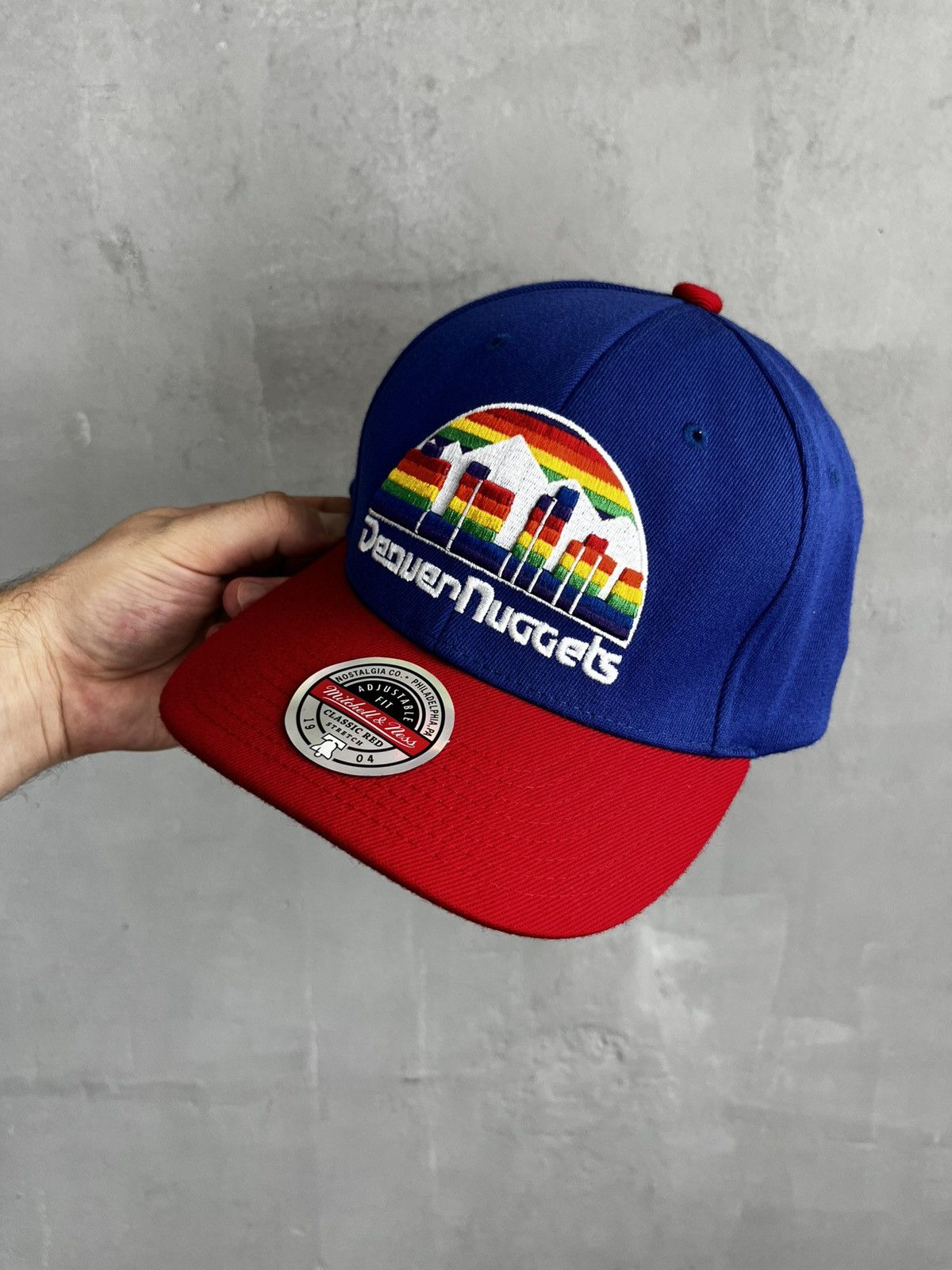 Mitchell & Ness Denver Nuggets NBA Hardwood Classics Snapback Hat Size ONE SIZE - 5 Thumbnail