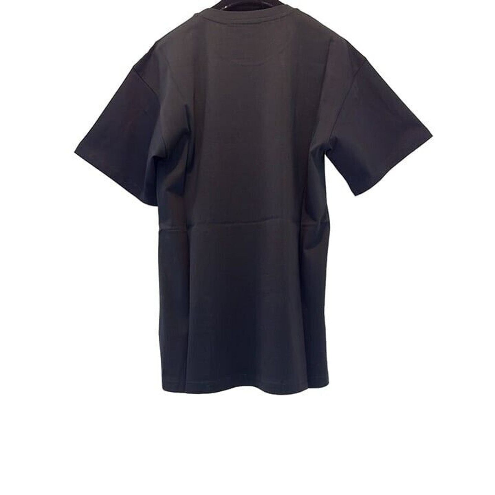 Moschino Moschino White Logo Black T Shirt Size US L / EU 52-54 / 3 - 2 Thumbnail