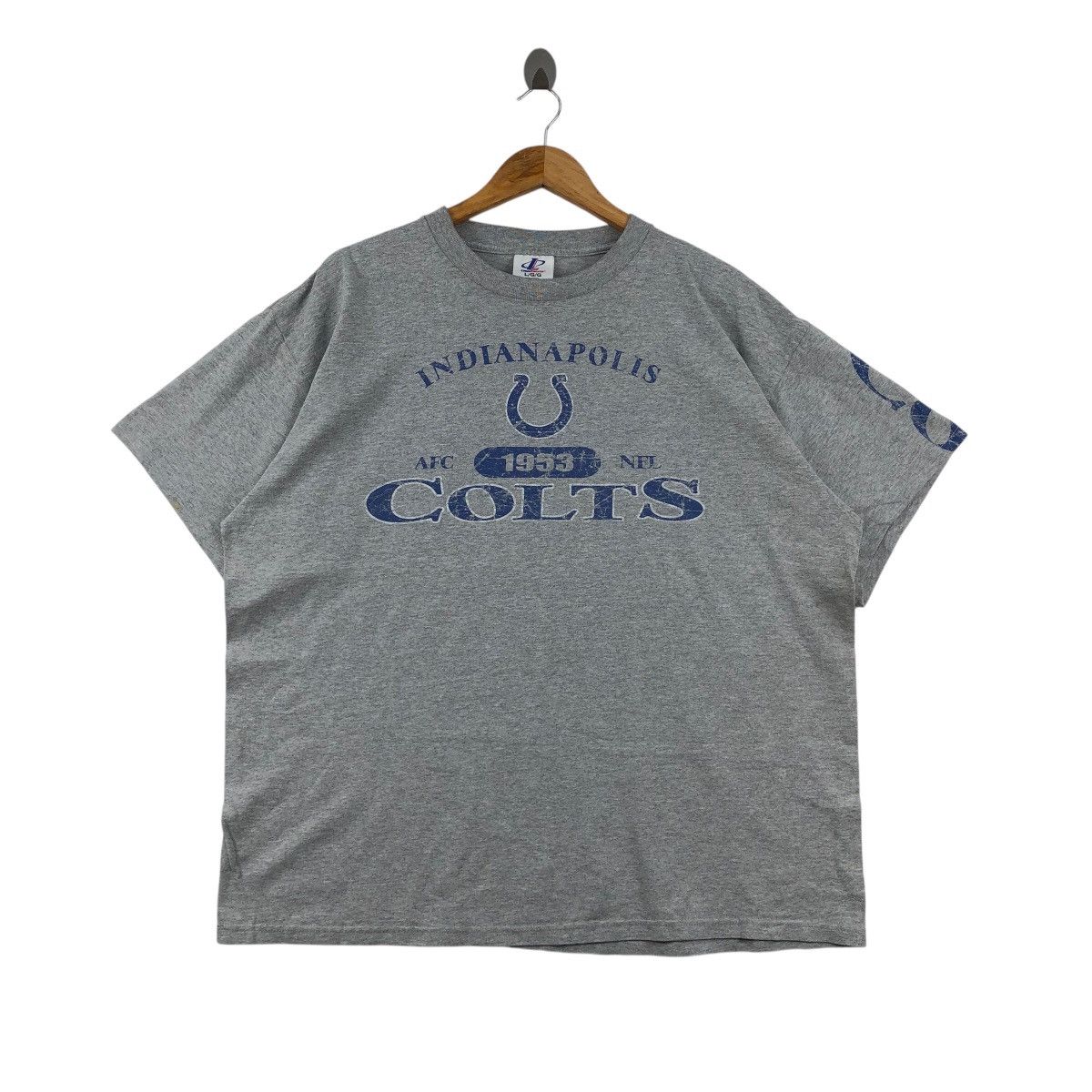 Vintage Vintage Indiana Polis COLTS Tee Shirt Size US L / EU 52-54 / 3 - 1 Thumbnail