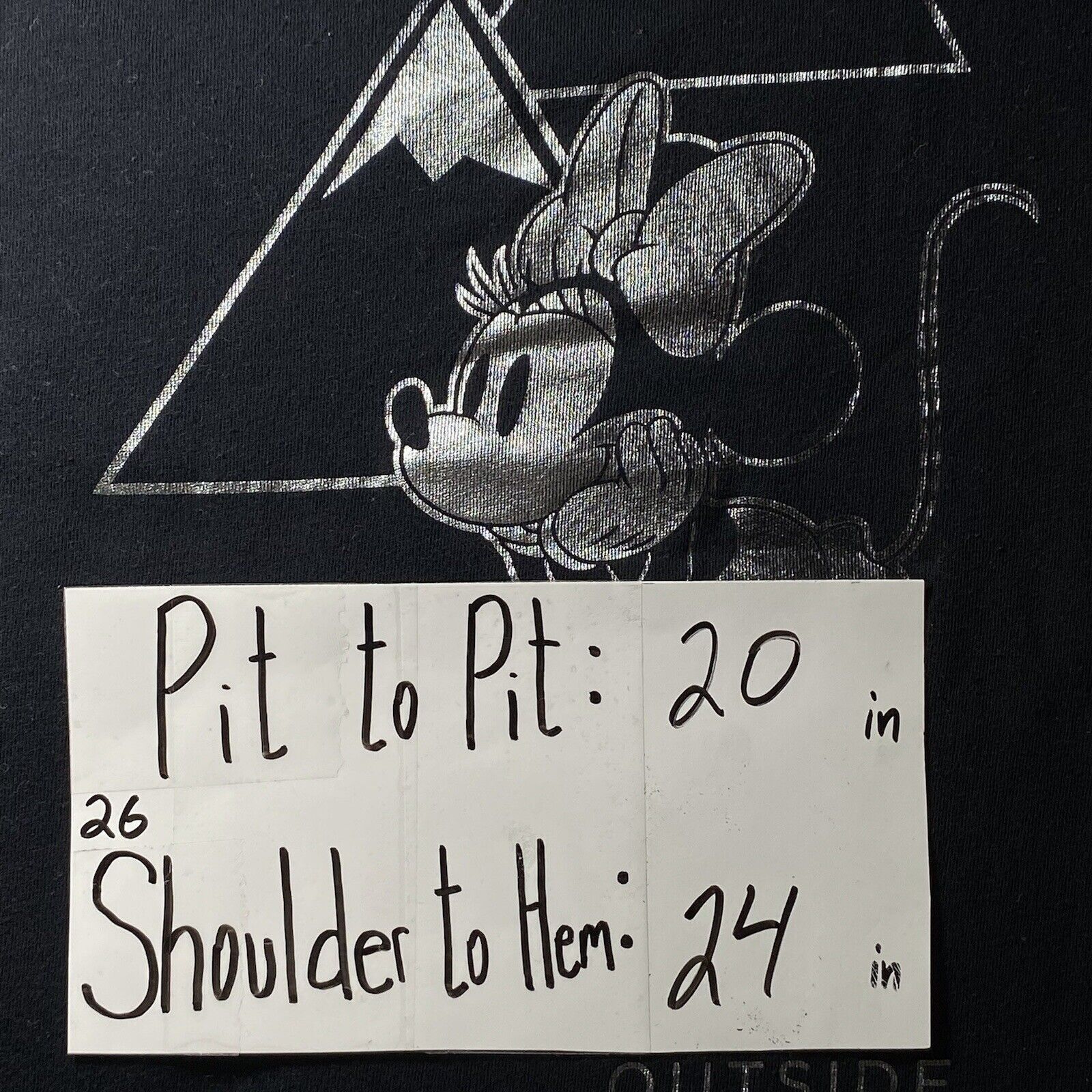 Uniqlo UNIQLO Disney Minnie Mouse "Let's Stay Outside" Graphic Tee Size M / US 6-8 / IT 42-44 - 11 Thumbnail