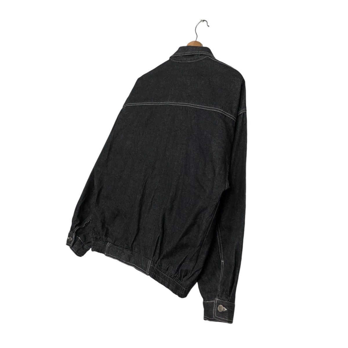 Japanese Brand 🔥VINTAGE CHORE BOMBER JACKET BORDER CARWIN ISSEY MIYAKE Size US M / EU 48-50 / 2 - 12 Thumbnail