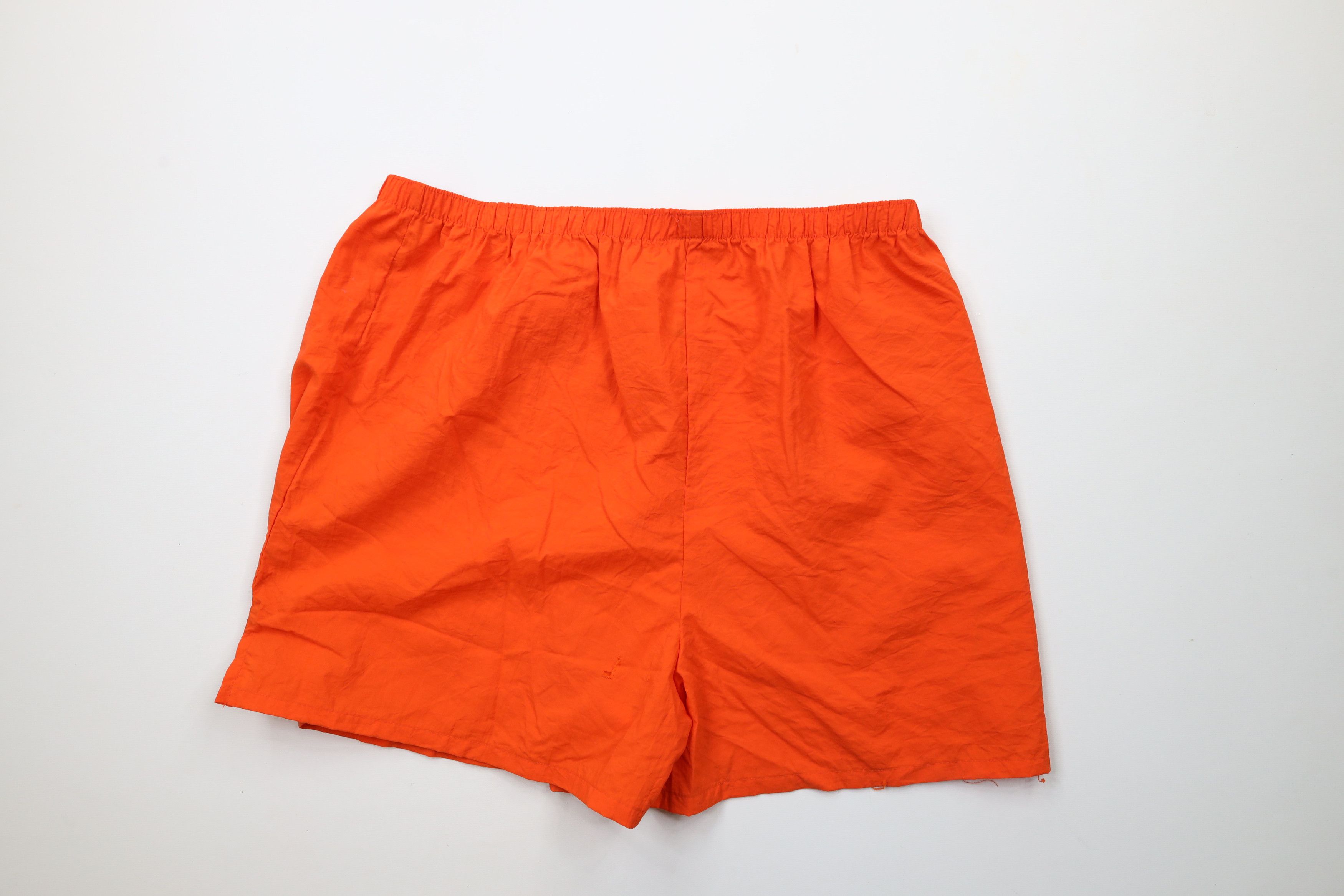 Vintage Vintage 90s Streetwear Blank Nylon Running Soccer Shorts USA Size US 36 / EU 52 - 10 Thumbnail