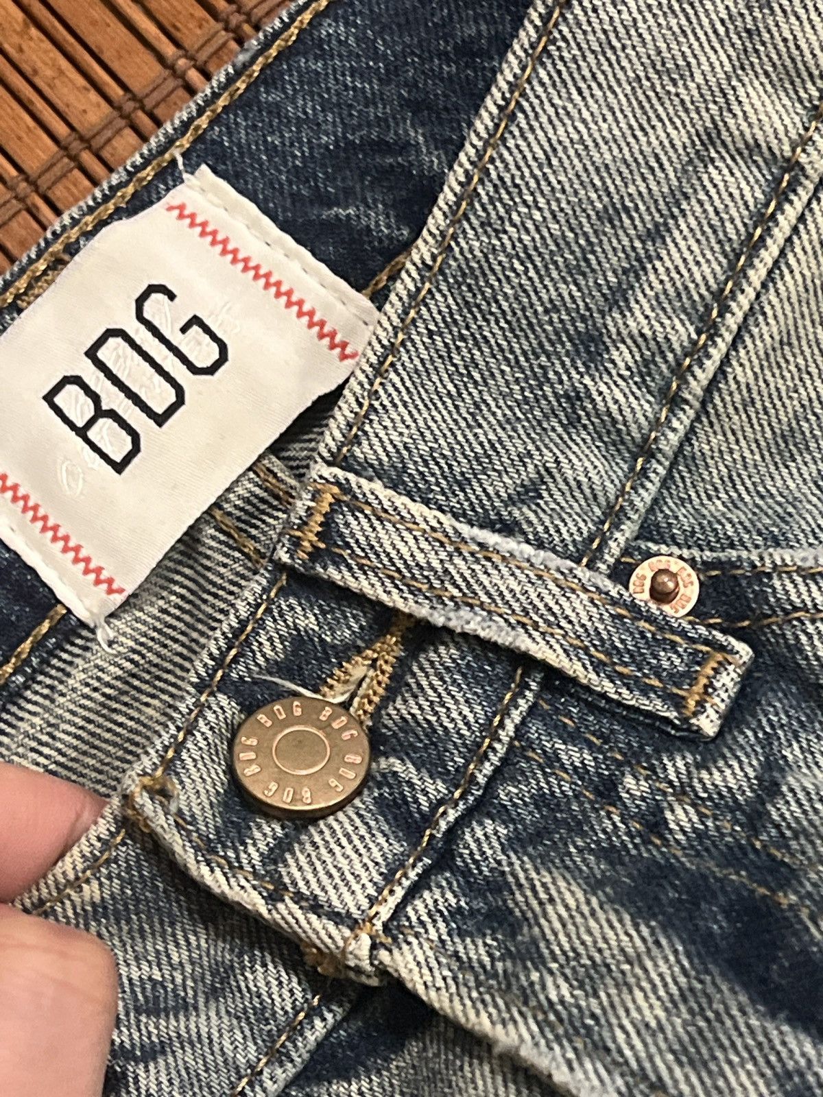 Bdg BDG distressed Light blue wash denim jeans Size 24" / US 00 / IT 34 - 9 Thumbnail