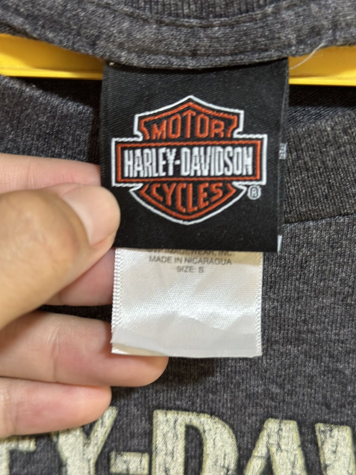 Harley Davidson × Vintage Vintage Bartels Harley Davidson Tee Size US S / EU 44-46 / 1 - 6 Thumbnail