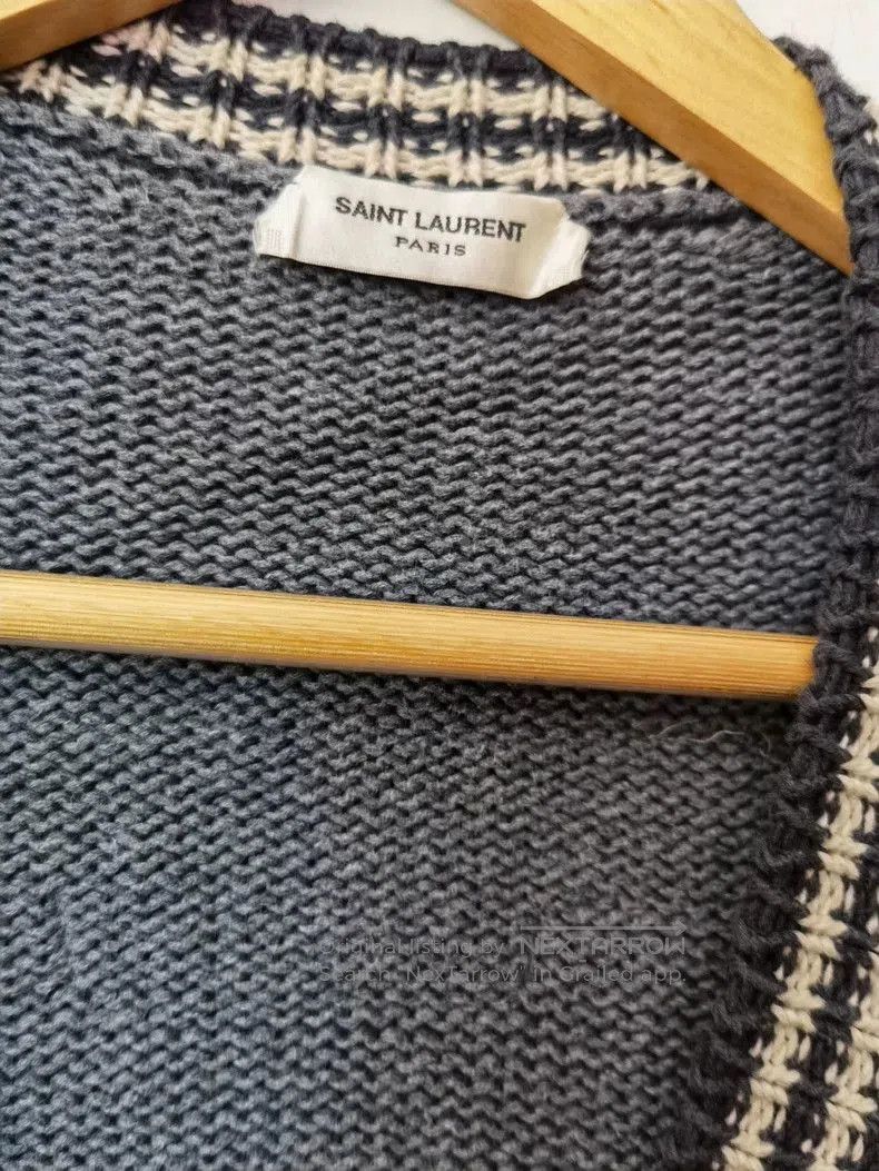 Yves Saint Laurent Saint Laurent Vintage Lazy Style Sweater Coat. Size US XS / EU 42 / 0 - 5 Thumbnail