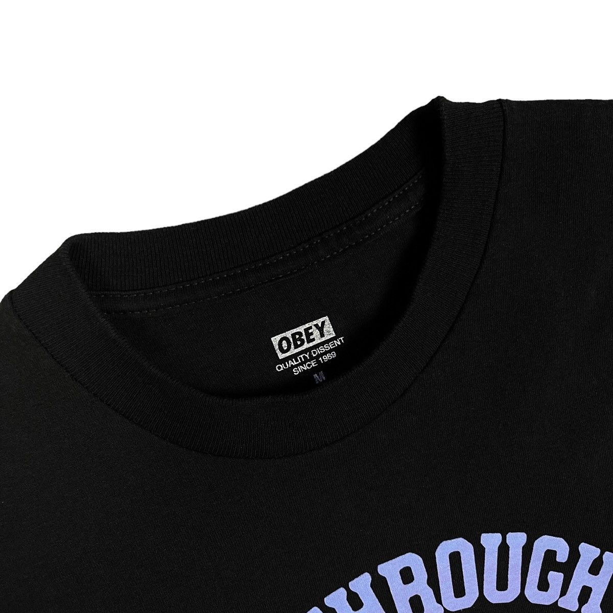 Obey Obey Unity & Respect Black T-Shirt Size US M / EU 48-50 / 2 - 5 Thumbnail