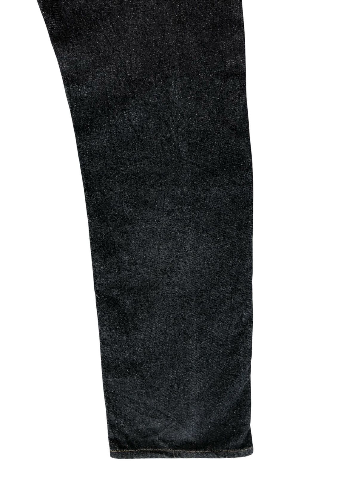Karakuri Tamashii Karakuri Tamashii Embroidered Jeans Distressed Jeans Size US 33 - 11 Thumbnail