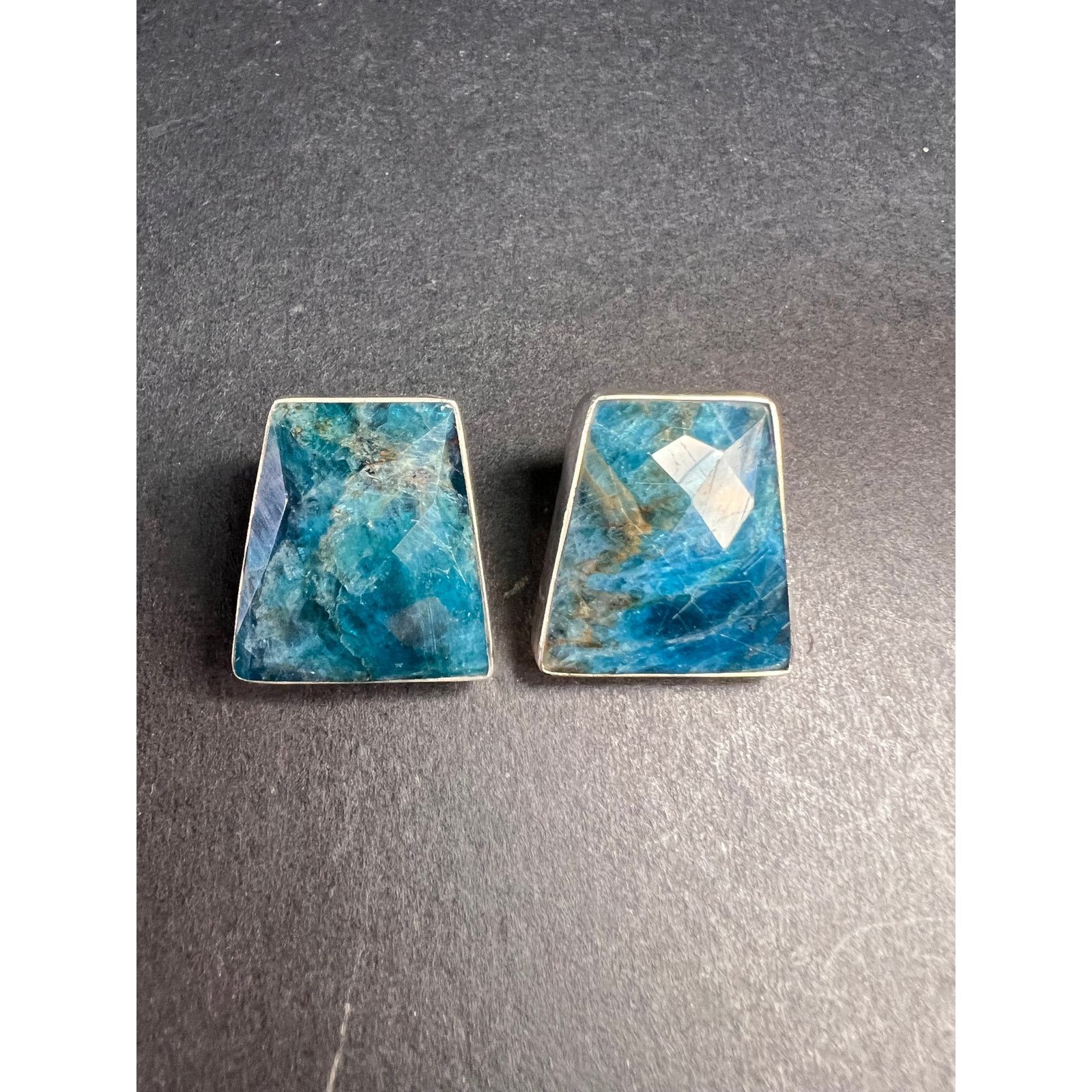 Other NEW Jay King blue apatite geometric sterling silver earrings Size ONE SIZE - 6 Thumbnail