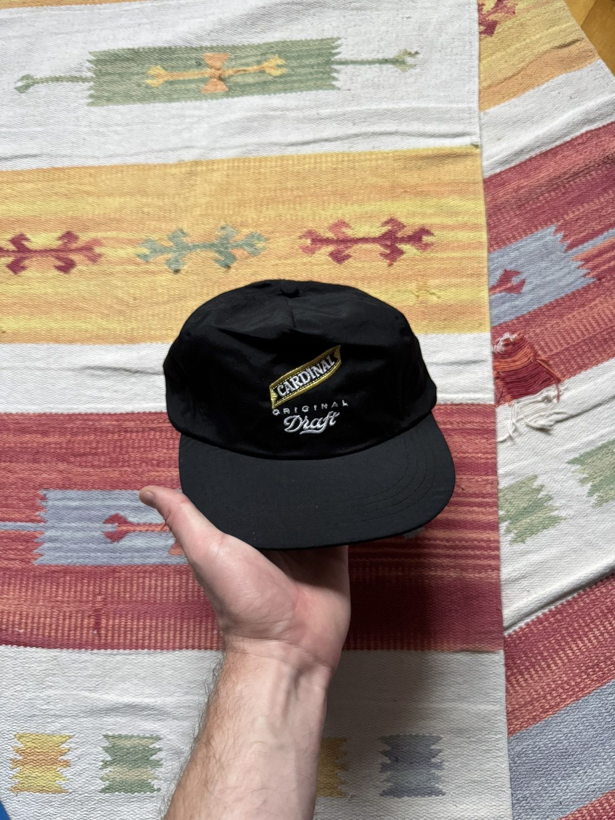 Other Vintage 90’s Cardinal Originals Draft Black Nylon Hat Size ONE SIZE - 3 Thumbnail