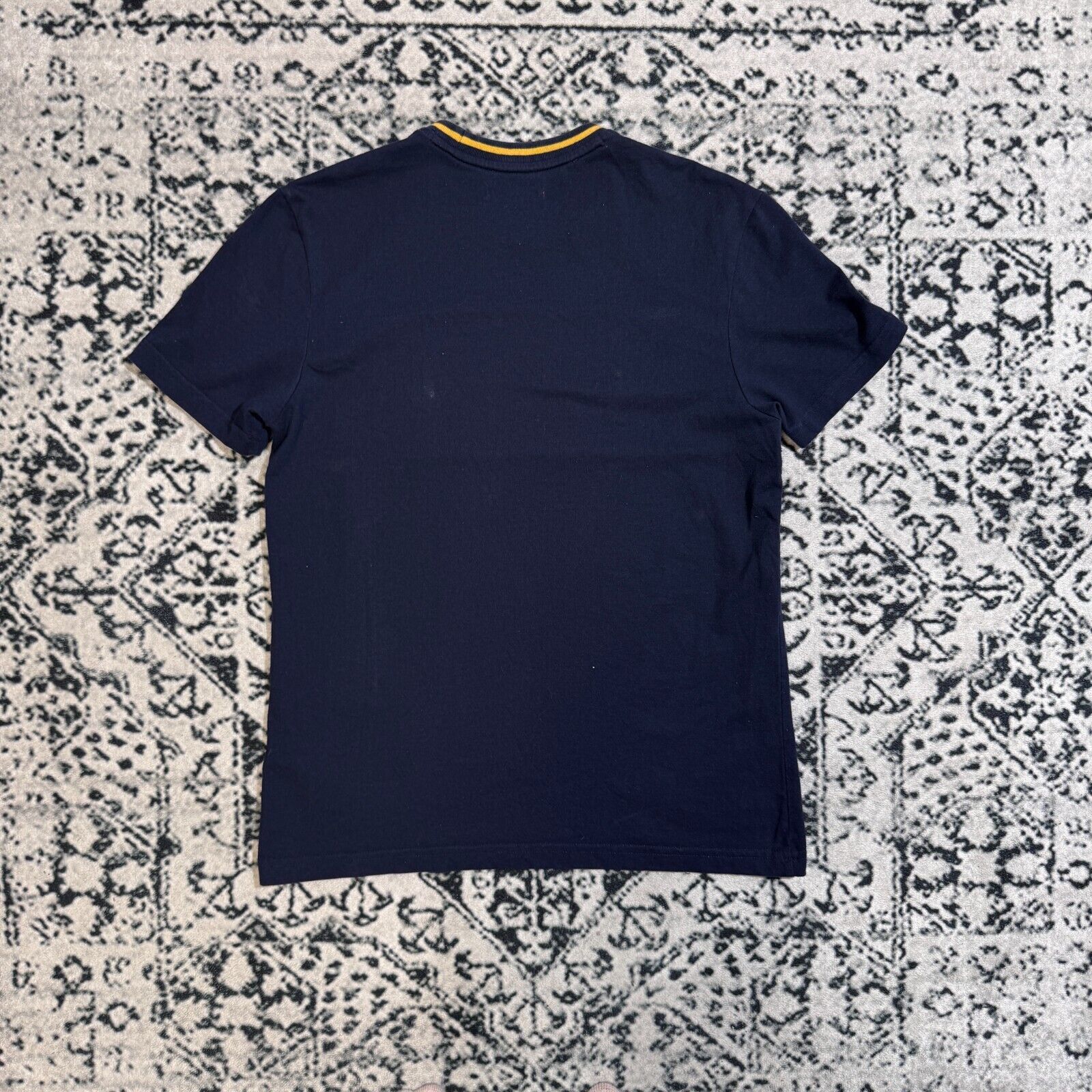 Guess × Vintage Vintage GuessNavy Yellow Cotton T-Shirt Size XS Asap Rocky Size US XS / EU 42 / 0 - 8 Thumbnail