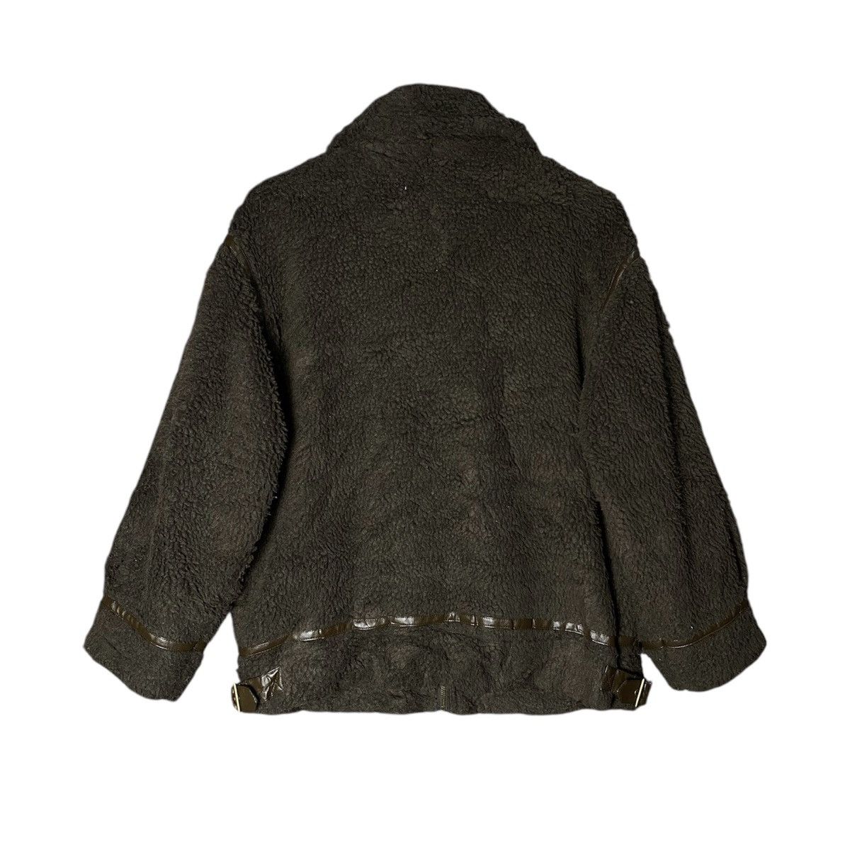 Japanese Brand Lunacion Deep Pile Brown Fleece Sherpa Zipper Jacket Size US M / EU 48-50 / 2 - 5 Thumbnail