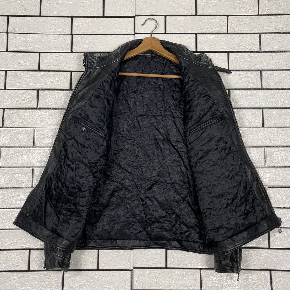 Hysteric Glamour Vintage Soft Leather Jacket Biker Style Quilted Size US M / EU 48-50 / 2 - 14 Thumbnail