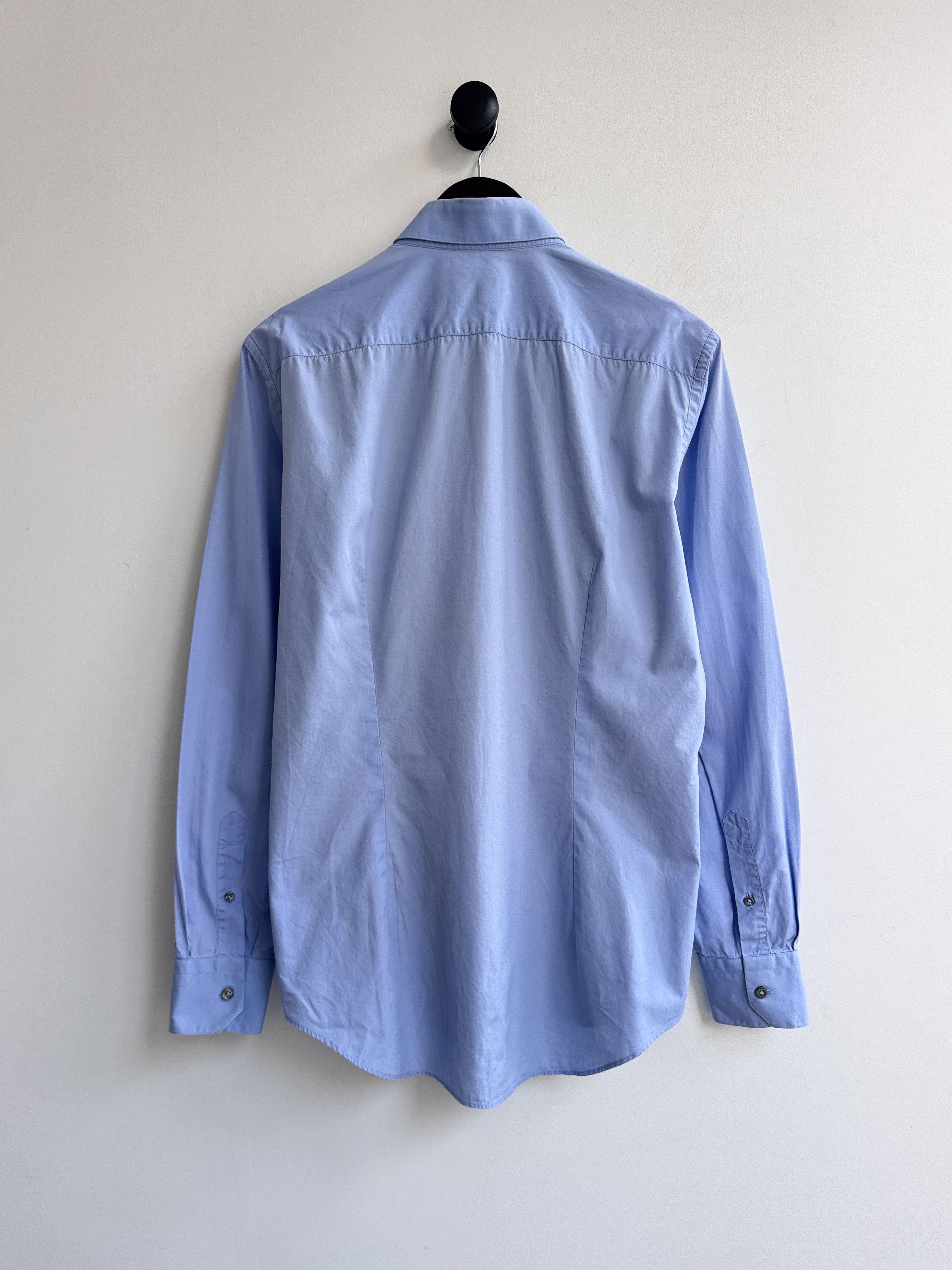 Lanvin Lanvin Blue Dress Shirt Size US L / EU 52-54 / 3 - 2 Thumbnail