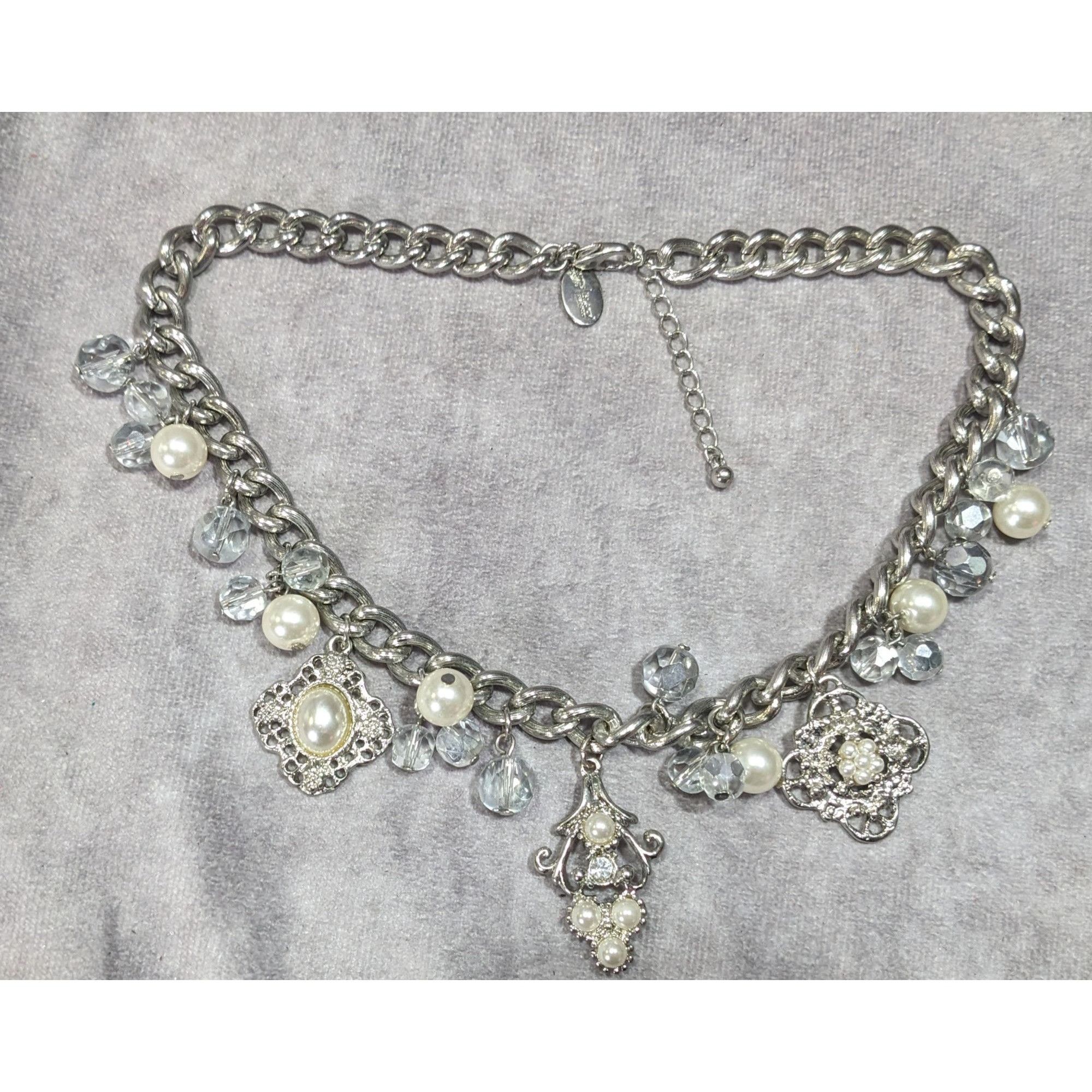 White House Black Market White House Black Market Victorian Style Charm Necklace With Size ONE SIZE - 6 Thumbnail