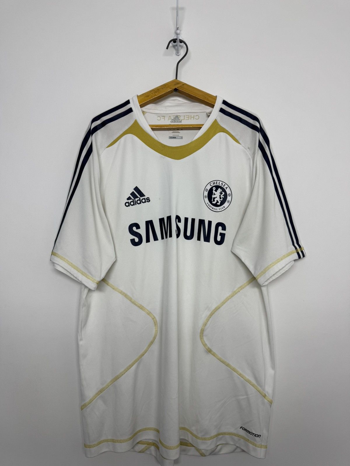 Adidas Adidas Chelsea 2010/2011 Training Soccer Jersey Formation Size US L / EU 52-54 / 3 - 3 Thumbnail