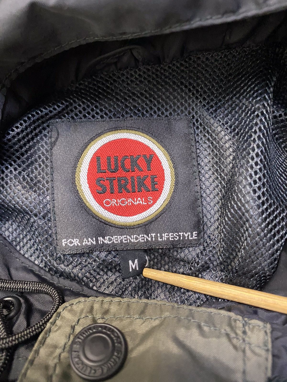 Japanese Brand × Vintage 💥RARE💥LUCKY STRIKE HOODIE JACKET Size US M / EU 48-50 / 2 - 6 Thumbnail