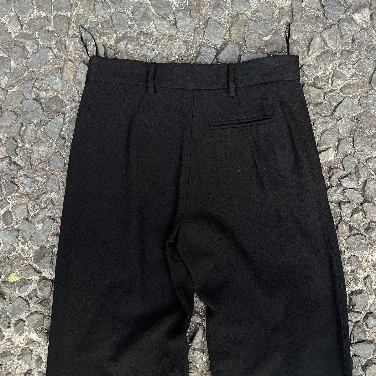 Givenchy Givenchy FW2009 Asymmetric Overlay Tailored Trousers Size 26" / US 2 / IT 38 - 15 Thumbnail