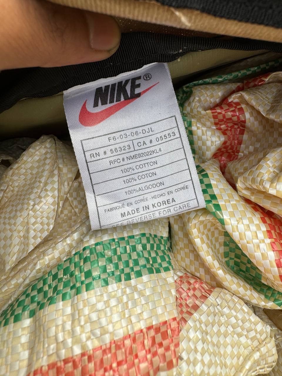 Nike × Vintage Vintage 90s Nike Duffle Bag Size ONE SIZE - 3 Thumbnail