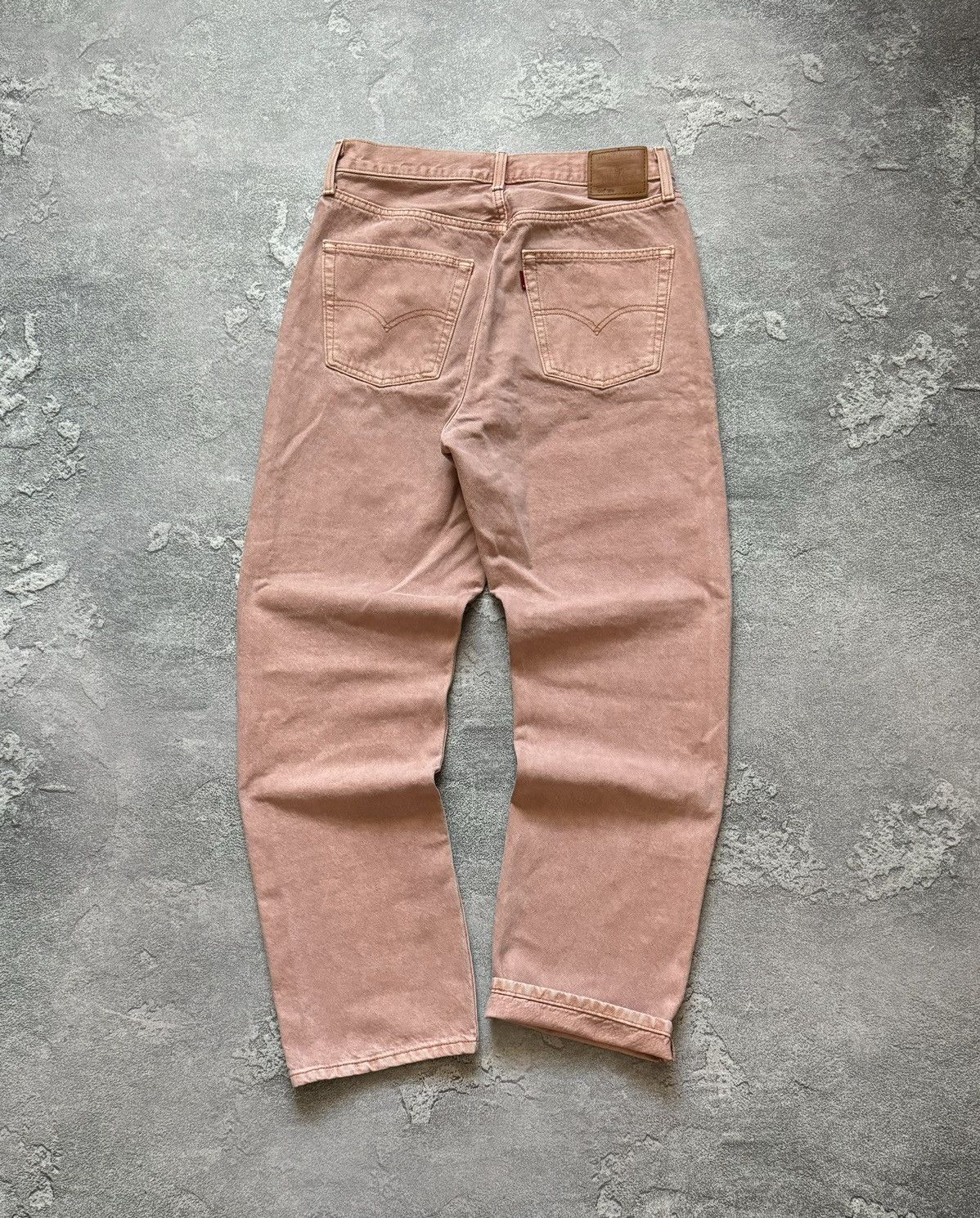 Levi's × Levi's Vintage Clothing × Vintage Levi’s 501 30/32 90s pink denim Jean pant trouser relaxed Size 32" / US 10 / IT 46 - 2 Thumbnail
