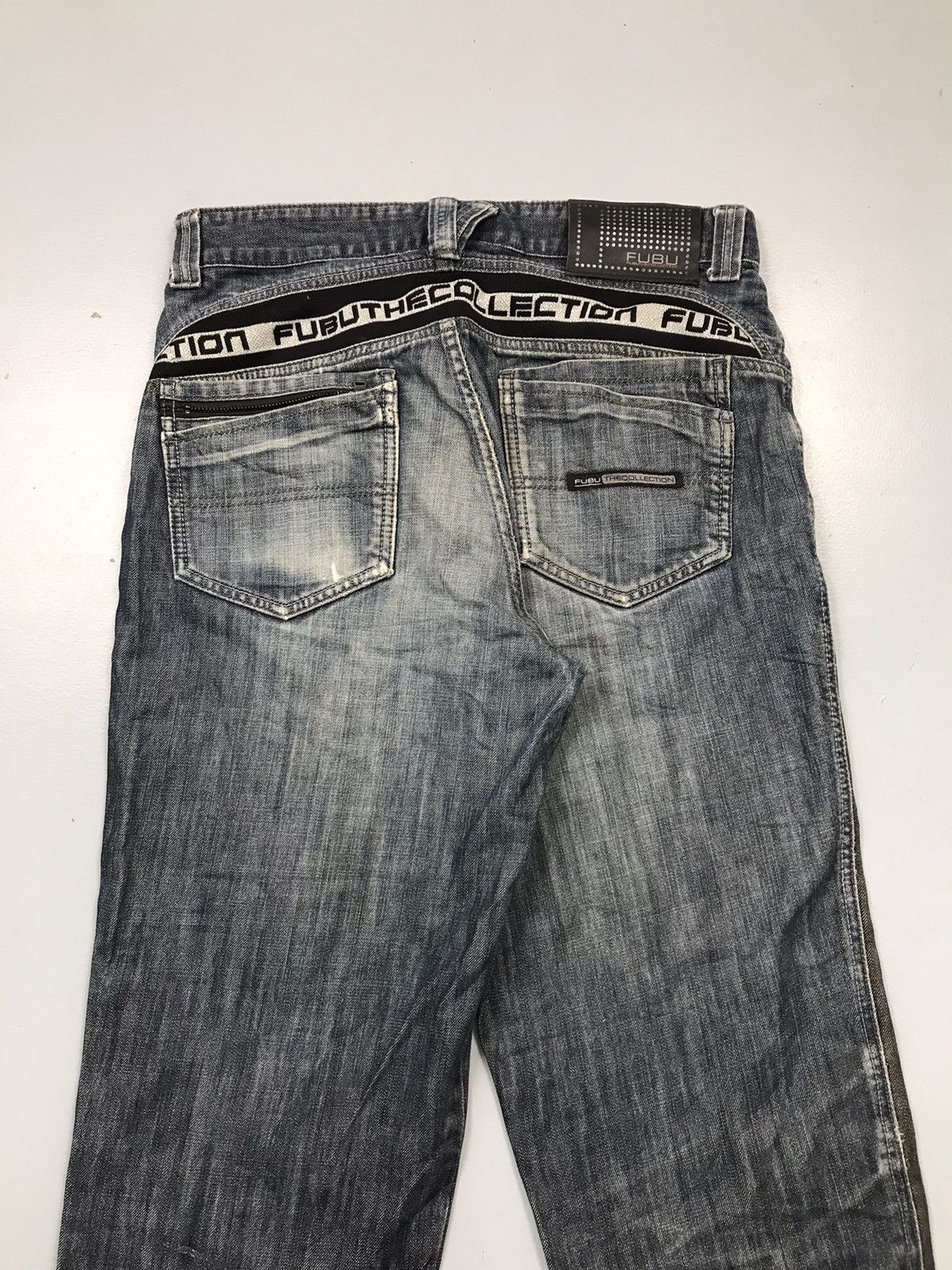 Fubu Vintage Fubu SpellOut denim Size US 34 / EU 50 - 12 Thumbnail