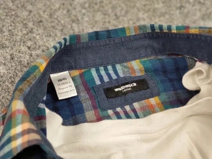 Vintage Vintage Flannel Shirt Checkered Travis Scott Style Hype Size US M / EU 48-50 / 2 - 7 Thumbnail