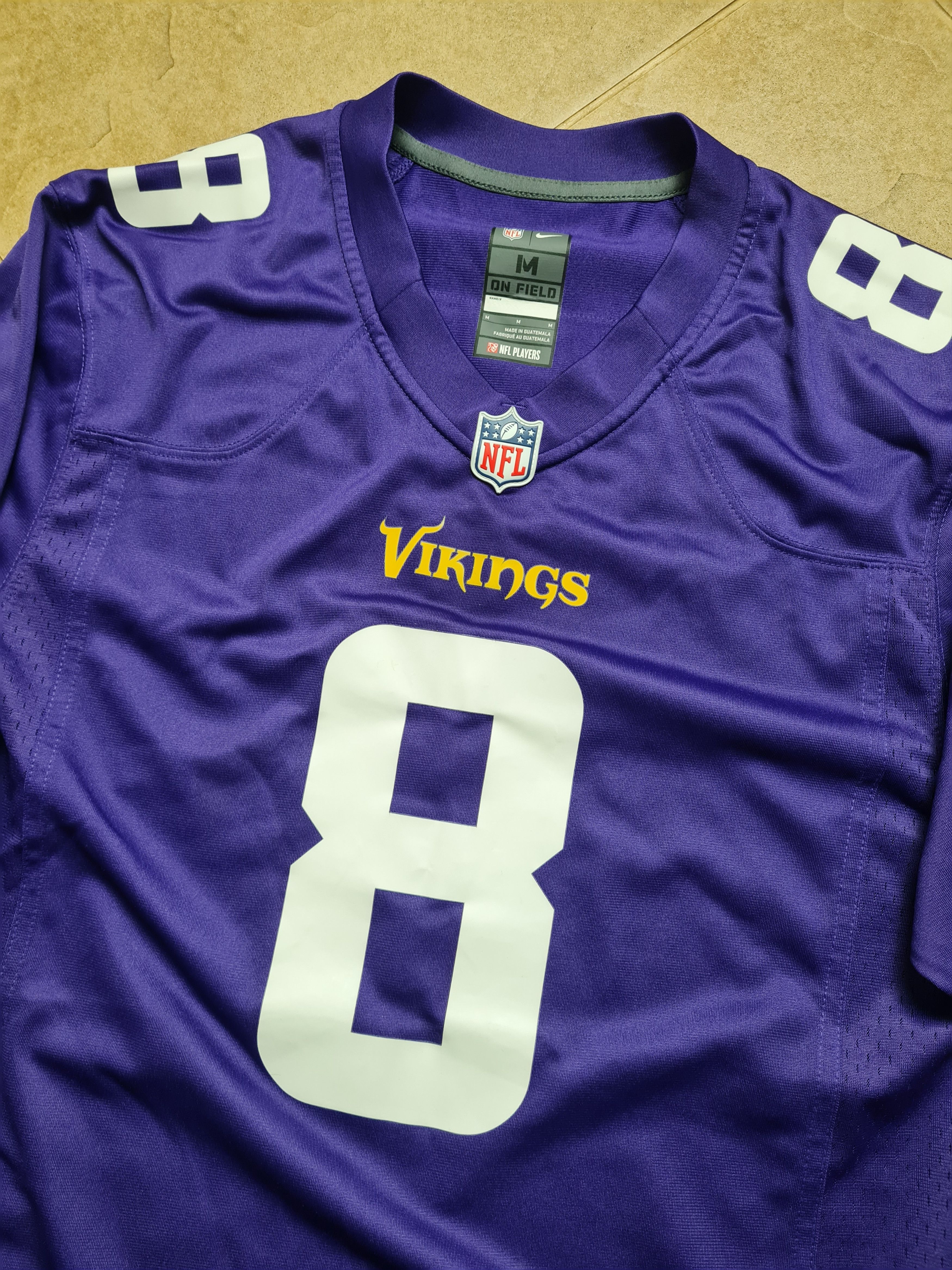 Nike Nike Jersey Shirt NFL USA Minnesota Vikings Sam Bradford #8 Size US M / EU 48-50 / 2 - 4 Thumbnail