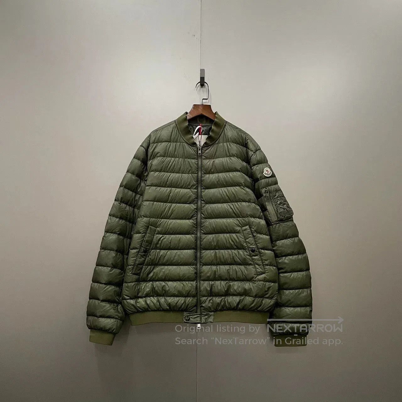 Moncler moncler green down jacket size 6. Size US L / EU 52-54 / 3 - 1 Thumbnail