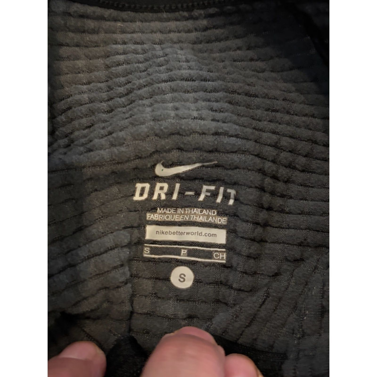 Nike VINTAGE Nike Dri-Fit Element Sphere 1/2 Zip Pullover Womens Small Gray Athletic 852337 Size S / US 4 / IT 40 - 2 Thumbnail