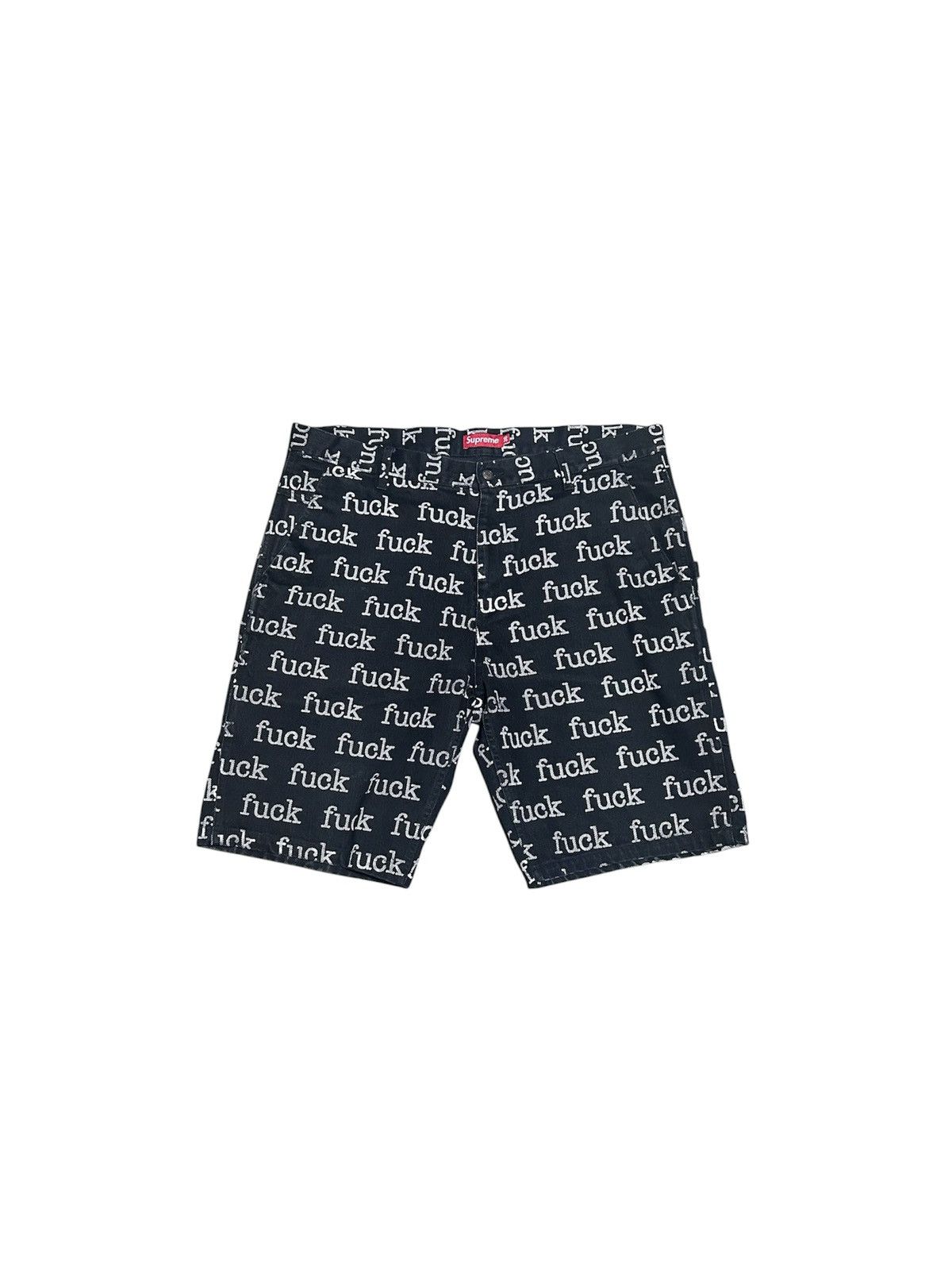 Supreme Supreme SS2013 “fuck” shorts Size US 36 / EU 52 - 1 Thumbnail