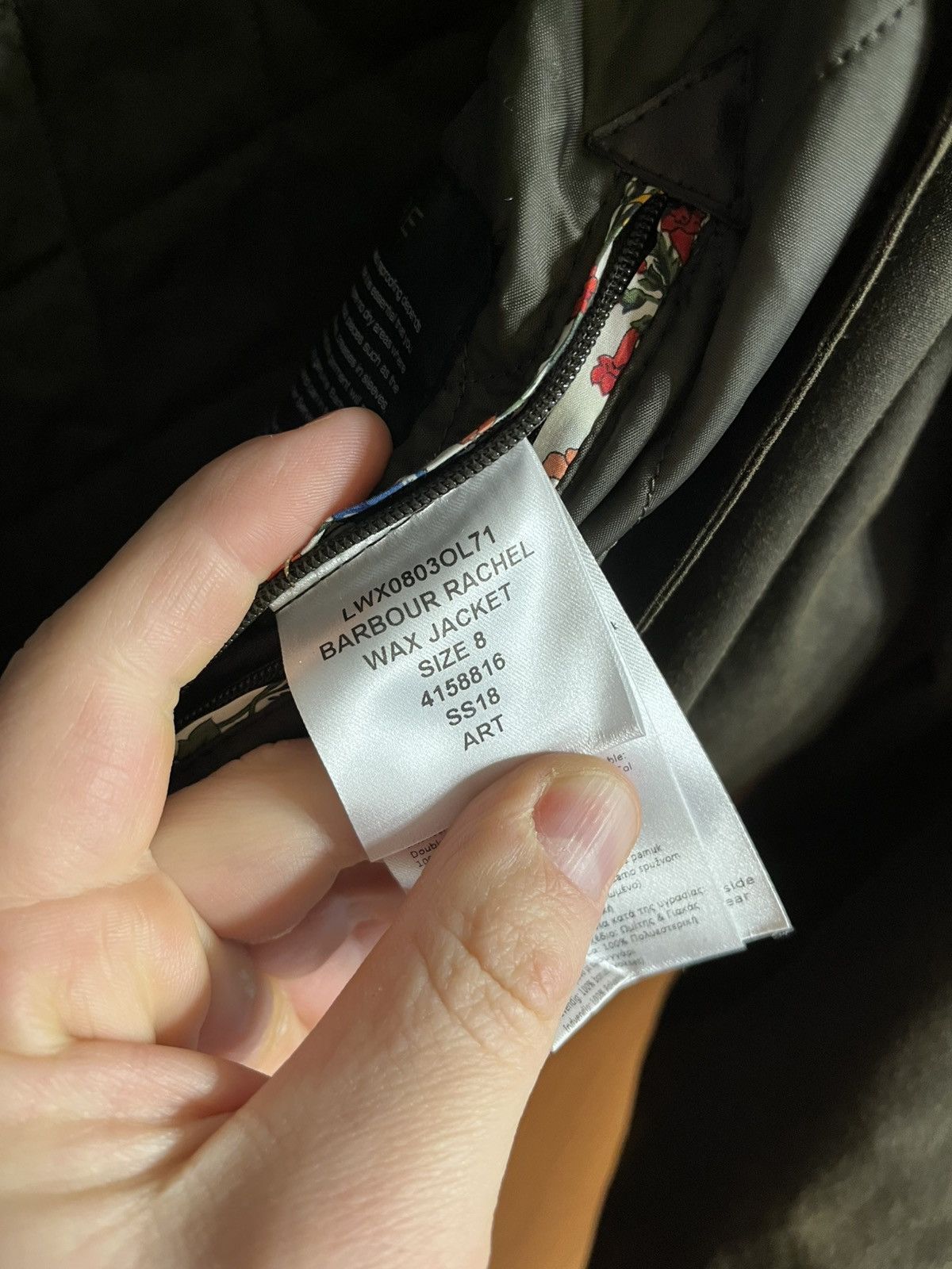 Barbour Barbour Rachel floral lining Liberty wax jacket Size XS / US 0-2 / IT 36-38 - 10 Thumbnail