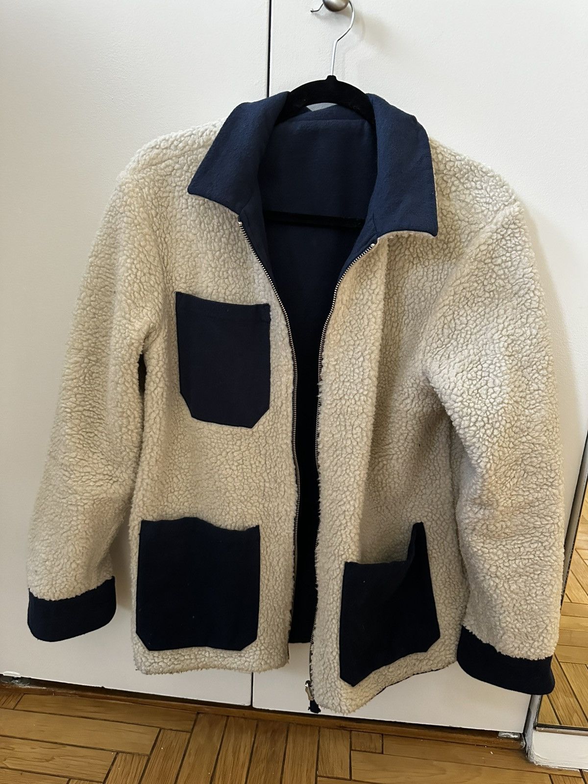 Portuguese Flannel Portuguese Flannel Reversible Shearling Bomber Size US S / EU 44-46 / 1 - 4 Thumbnail