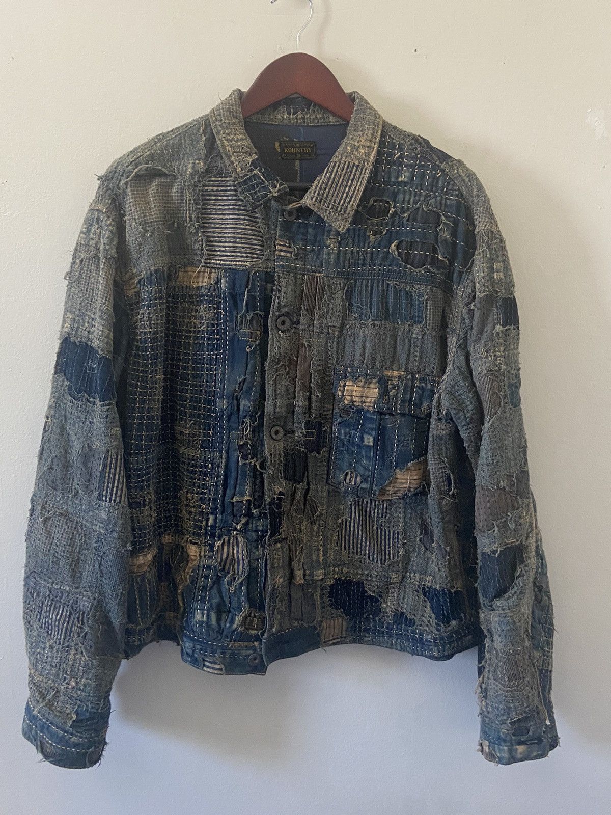 Kapital × Kapital Kountry Kapital Kountry Boro 1st Jacket denim