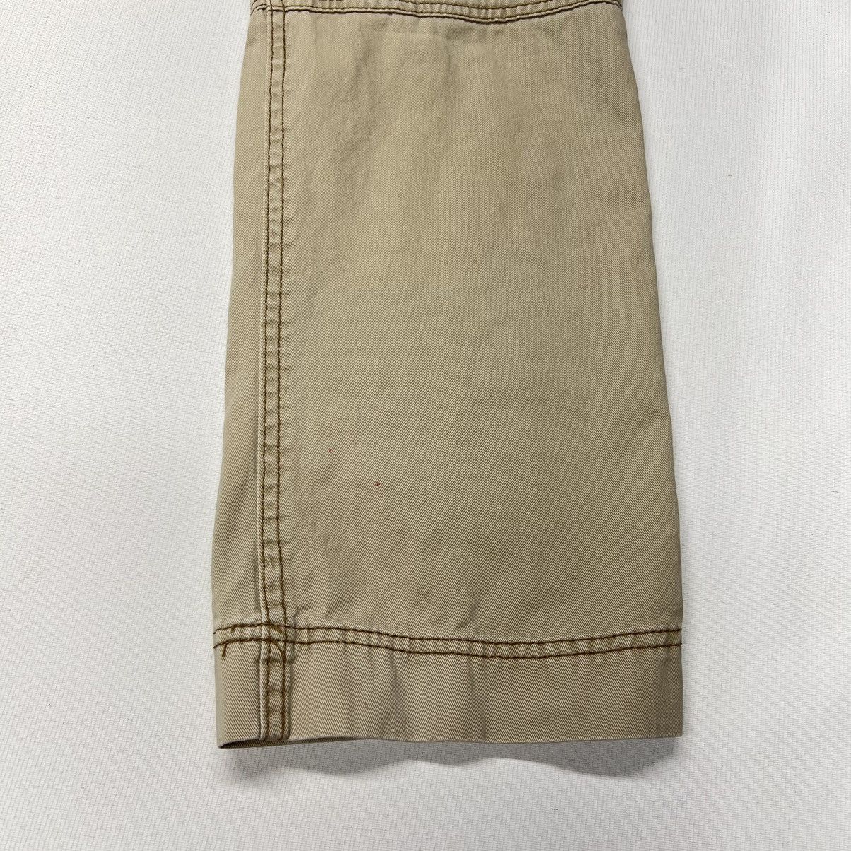 Vintage Iron Gear Cargo Pants Khaki Straight Pocket Baggy Workwear Size US 31 - 17 Thumbnail